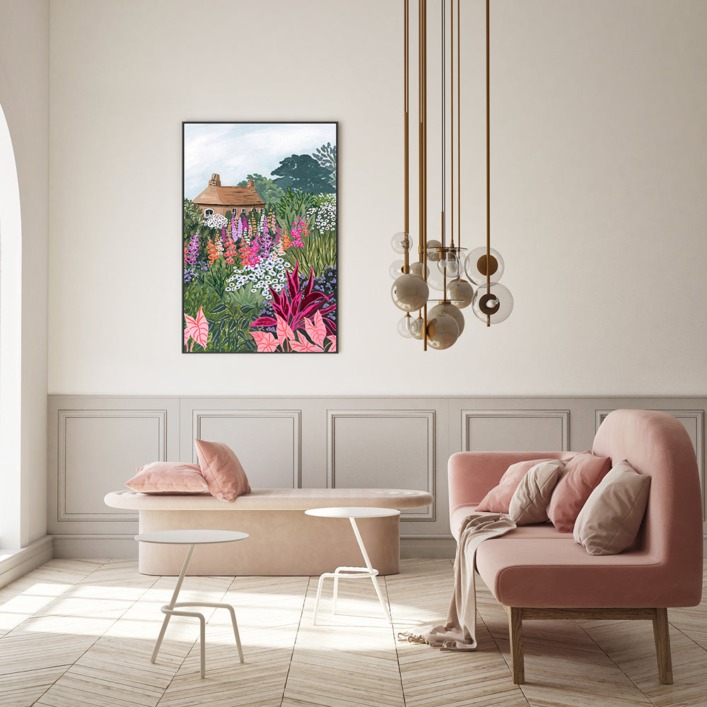 wall-art-print-canvas-poster-framed-Lush Garden-7