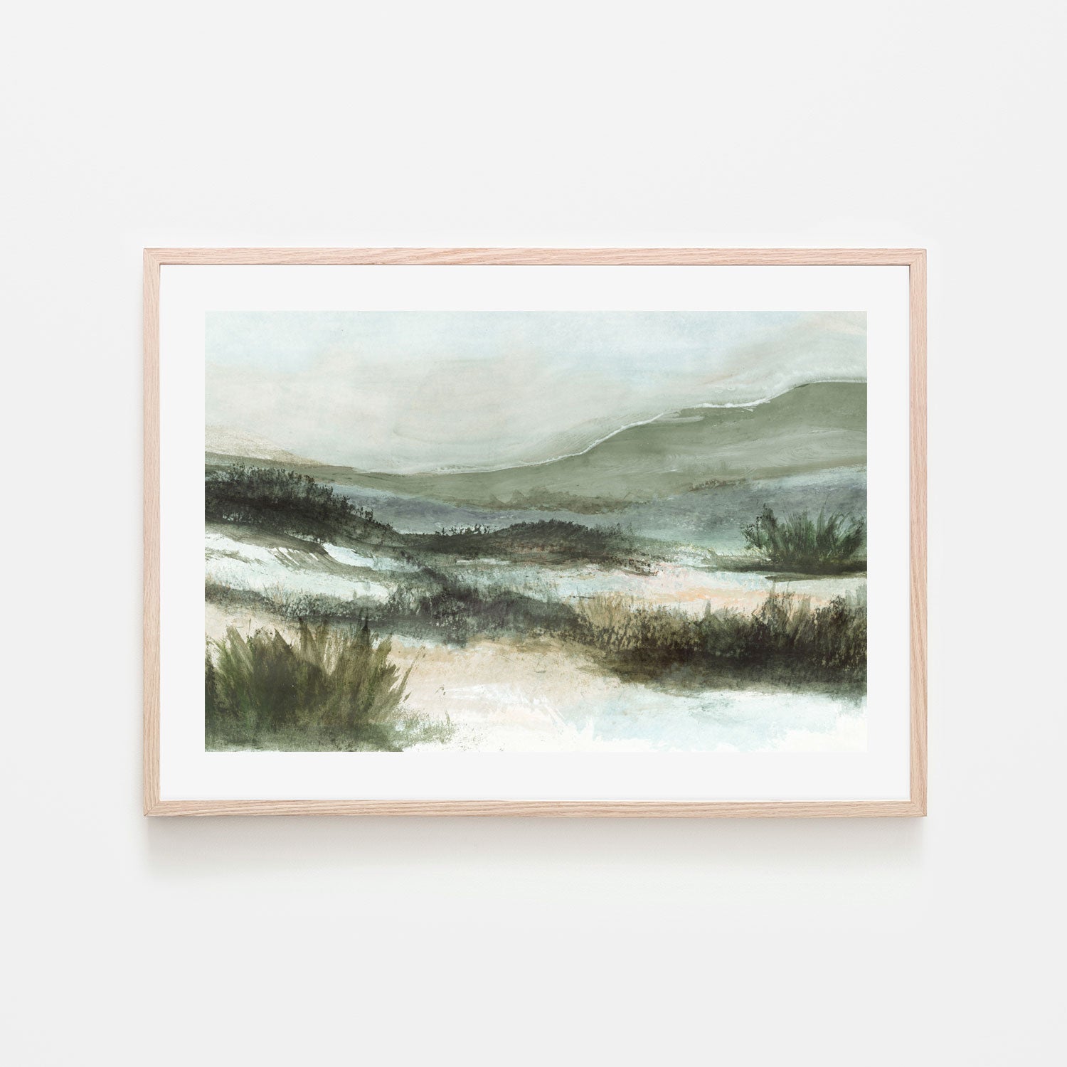 wall-art-print-canvas-poster-framed-Lush Landscape, Style A , By Nina Blue-6