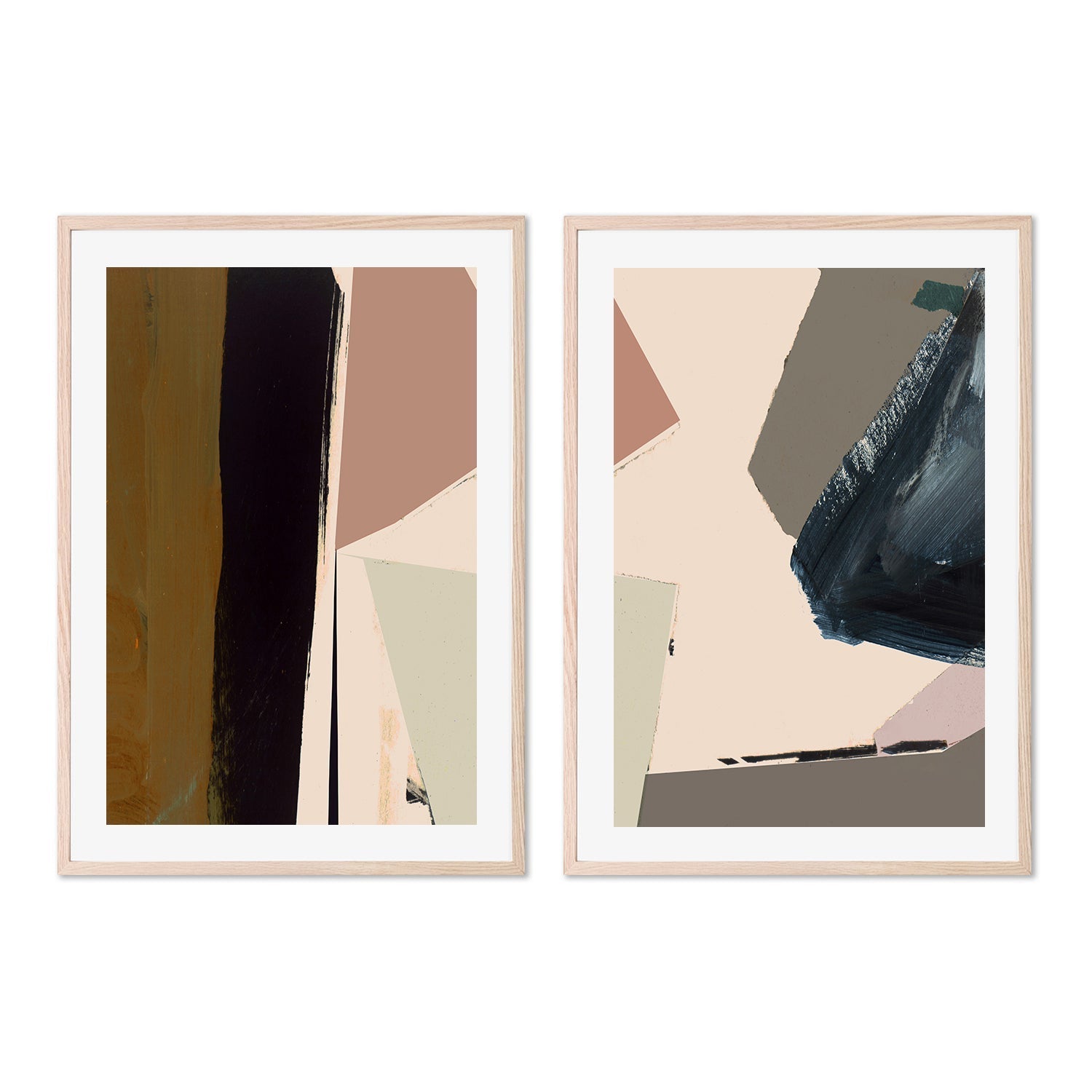 wall-art-print-canvas-poster-framed-Luxed, Set of 2 , By Dan Hobday, Exclusive To Gioia-by-Dan Hobday Artwork Exclusive To Gioia-Gioia Wall Art