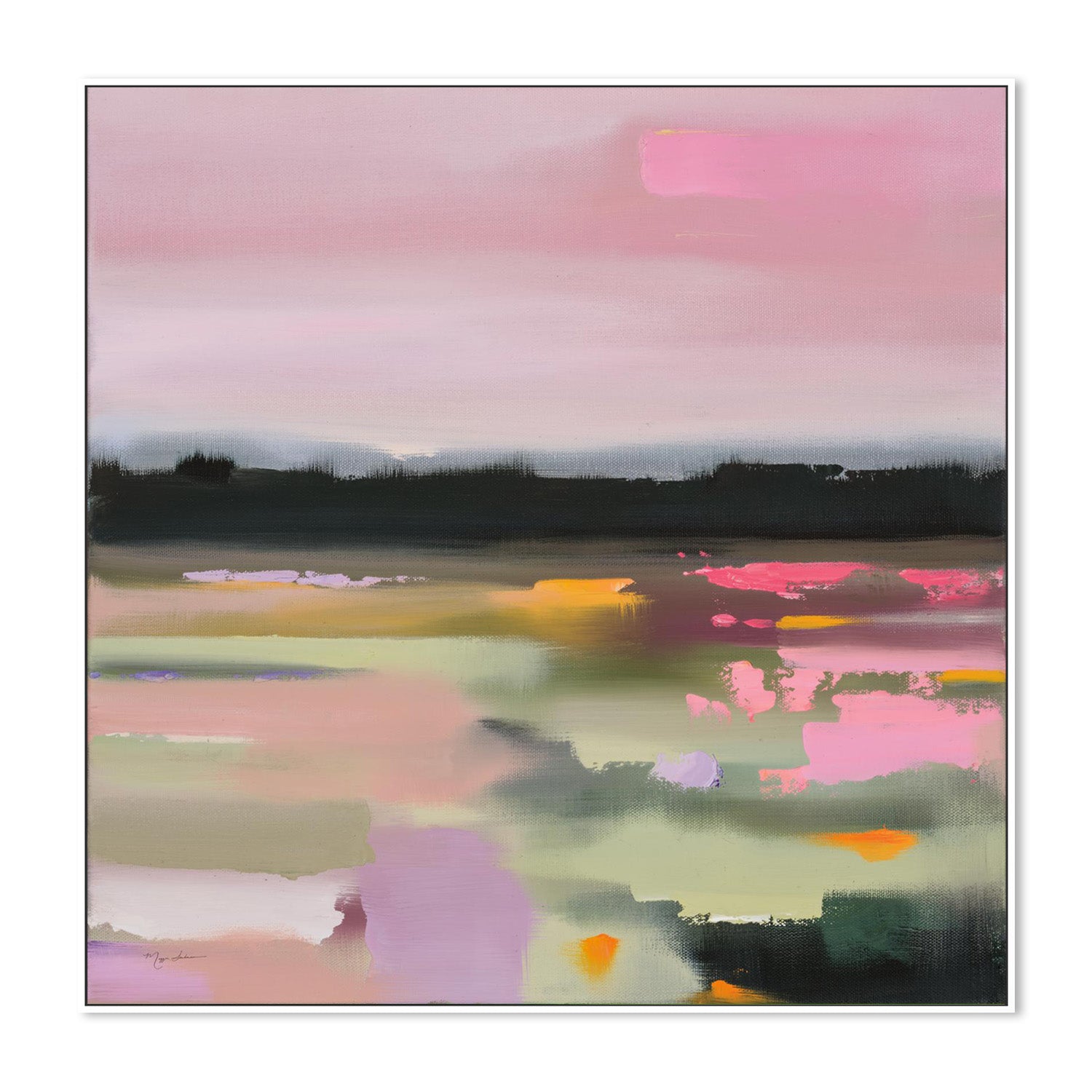 wall-art-print-canvas-poster-framed-Magenta Meadows-5