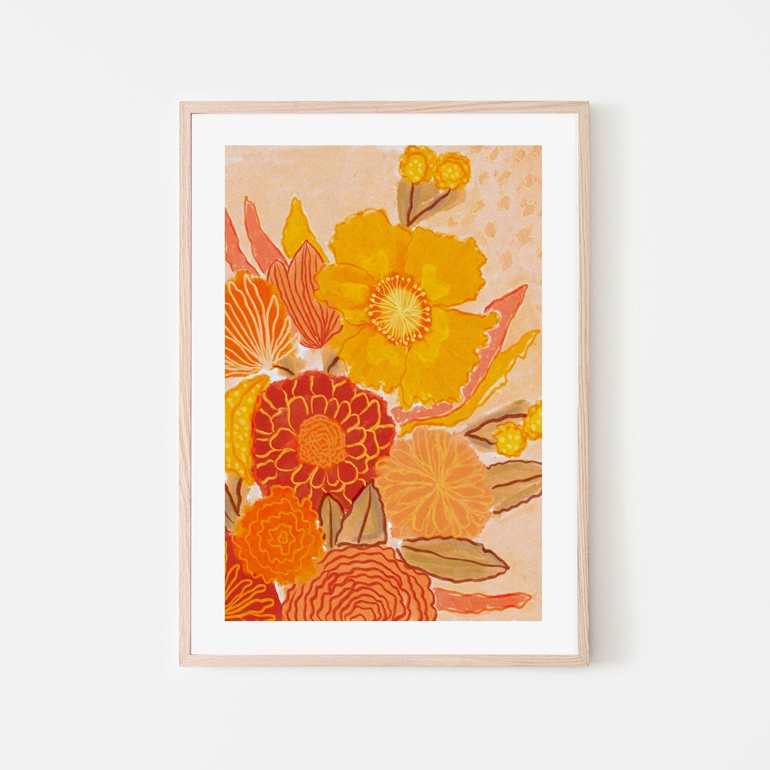 wall-art-print-canvas-poster-framed-Magic Bouquet-6