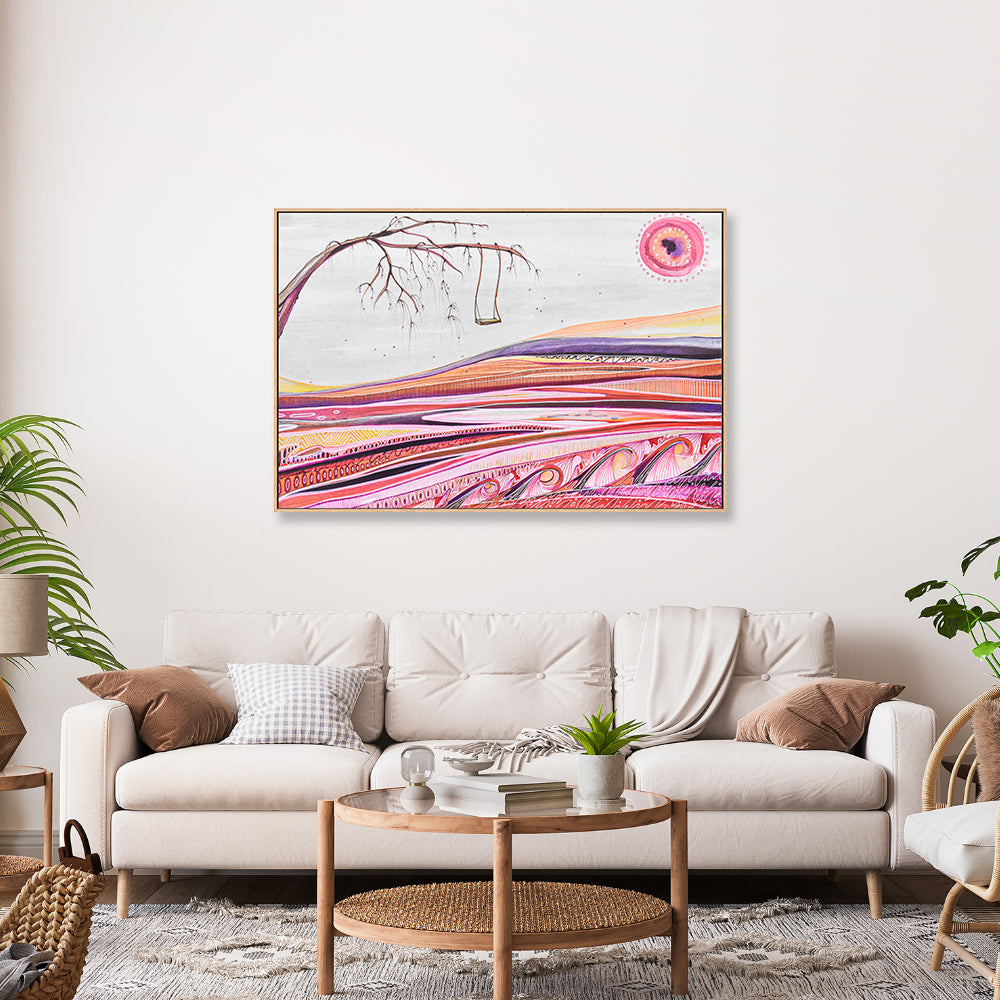 wall-art-print-canvas-poster-framed-Magic Swing , By Sarah Carlton Art-GIOIA-WALL-ART