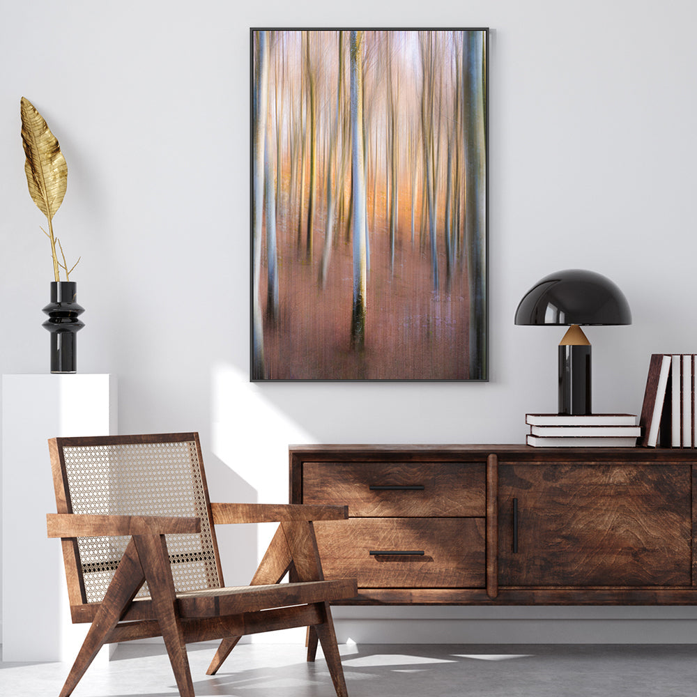 wall-art-print-canvas-poster-framed-Magic Woodland, by Riccardo Zanin-by-Plus X Studio-Gioia Wall Art