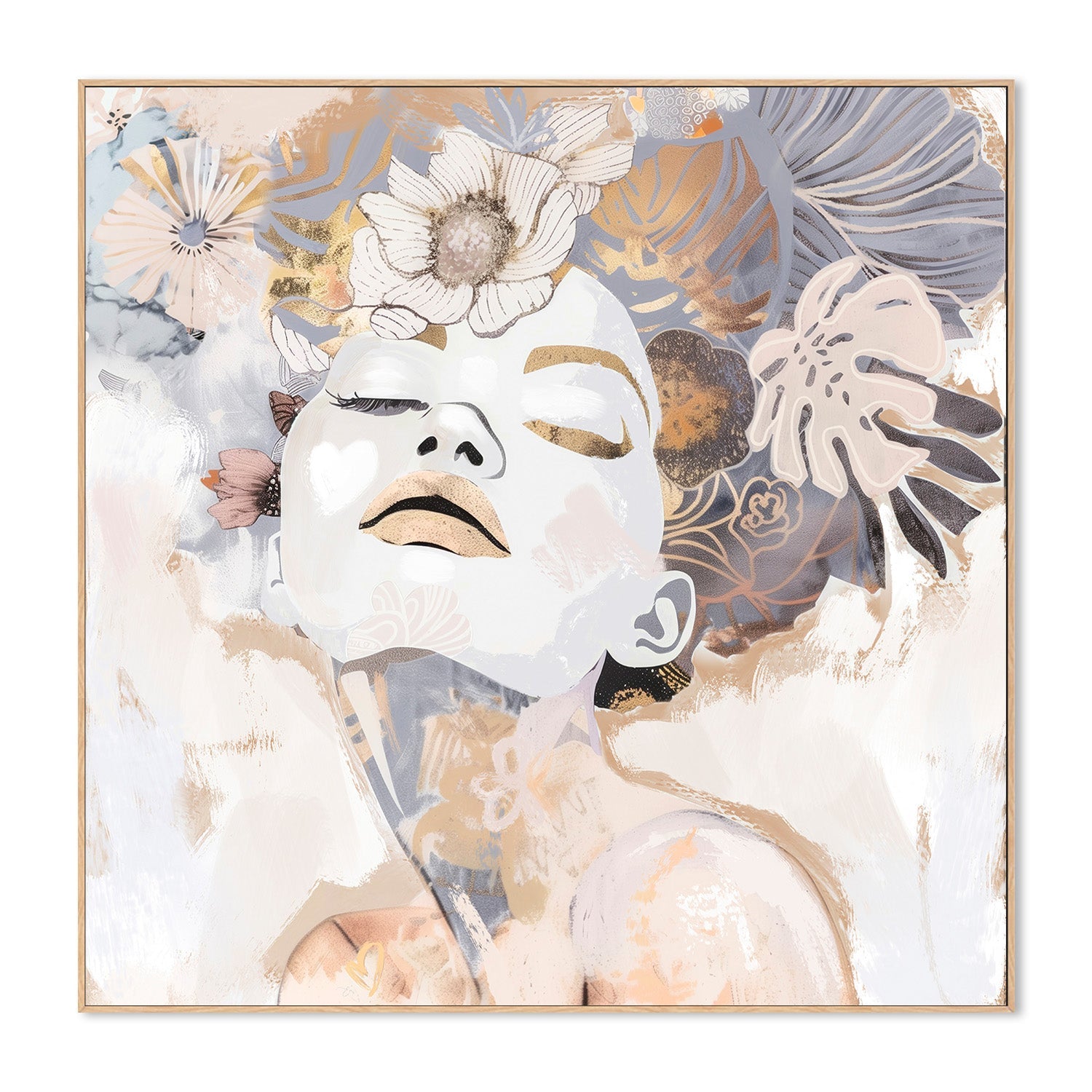 wall-art-print-canvas-poster-framed-Magnolia , By Bella Eve-5