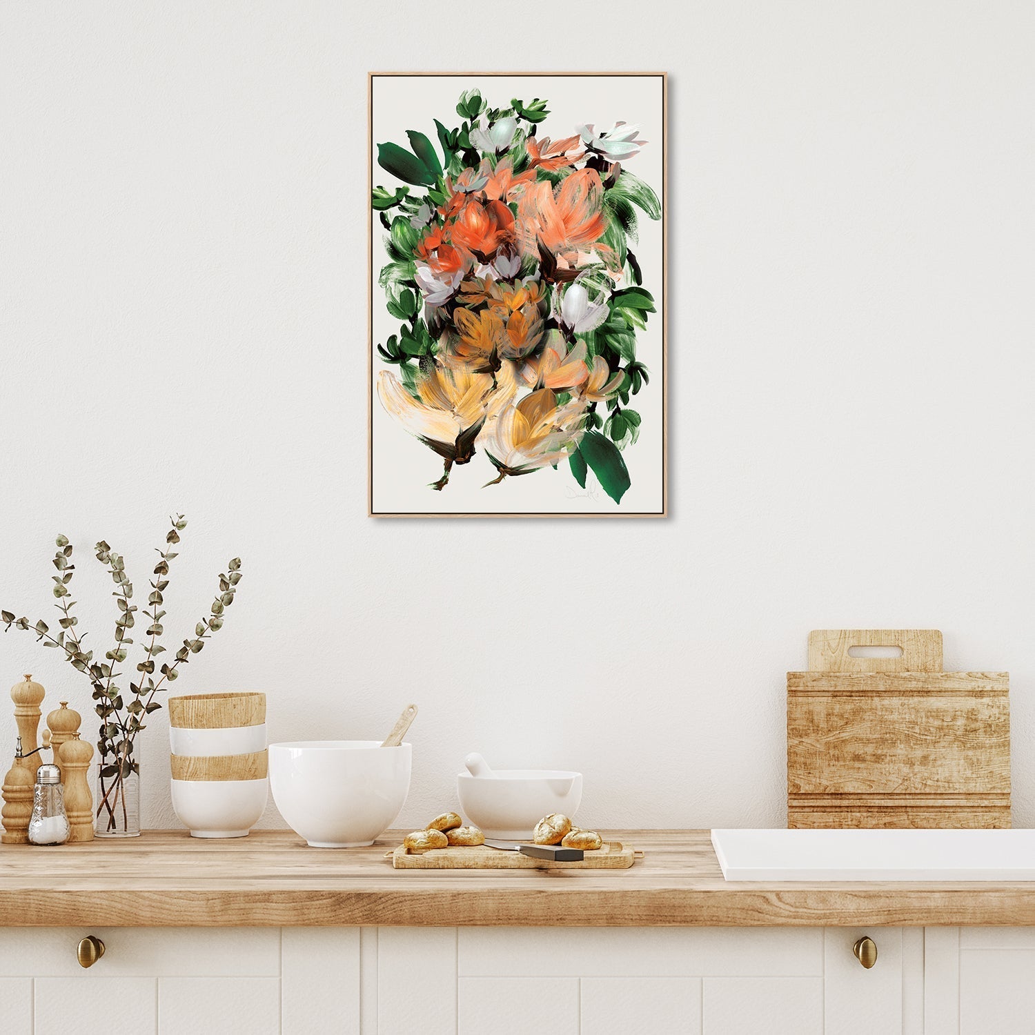 wall-art-print-canvas-poster-framed-Magnolia , By Dan Hobday-by-Dan Hobday-Gioia Wall Art