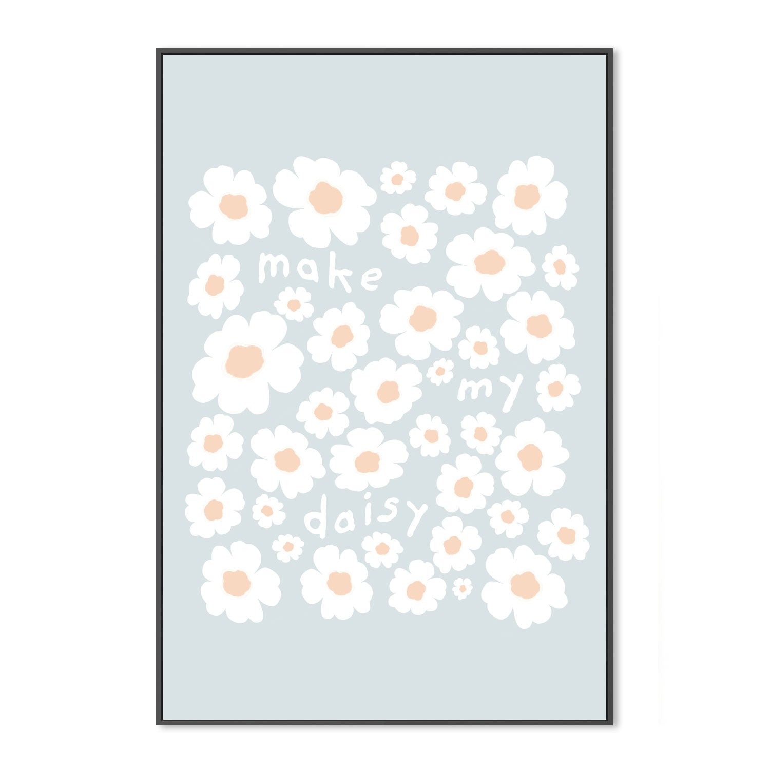 wall-art-print-canvas-poster-framed-Make My Daisy , By Leah Straatsma-3