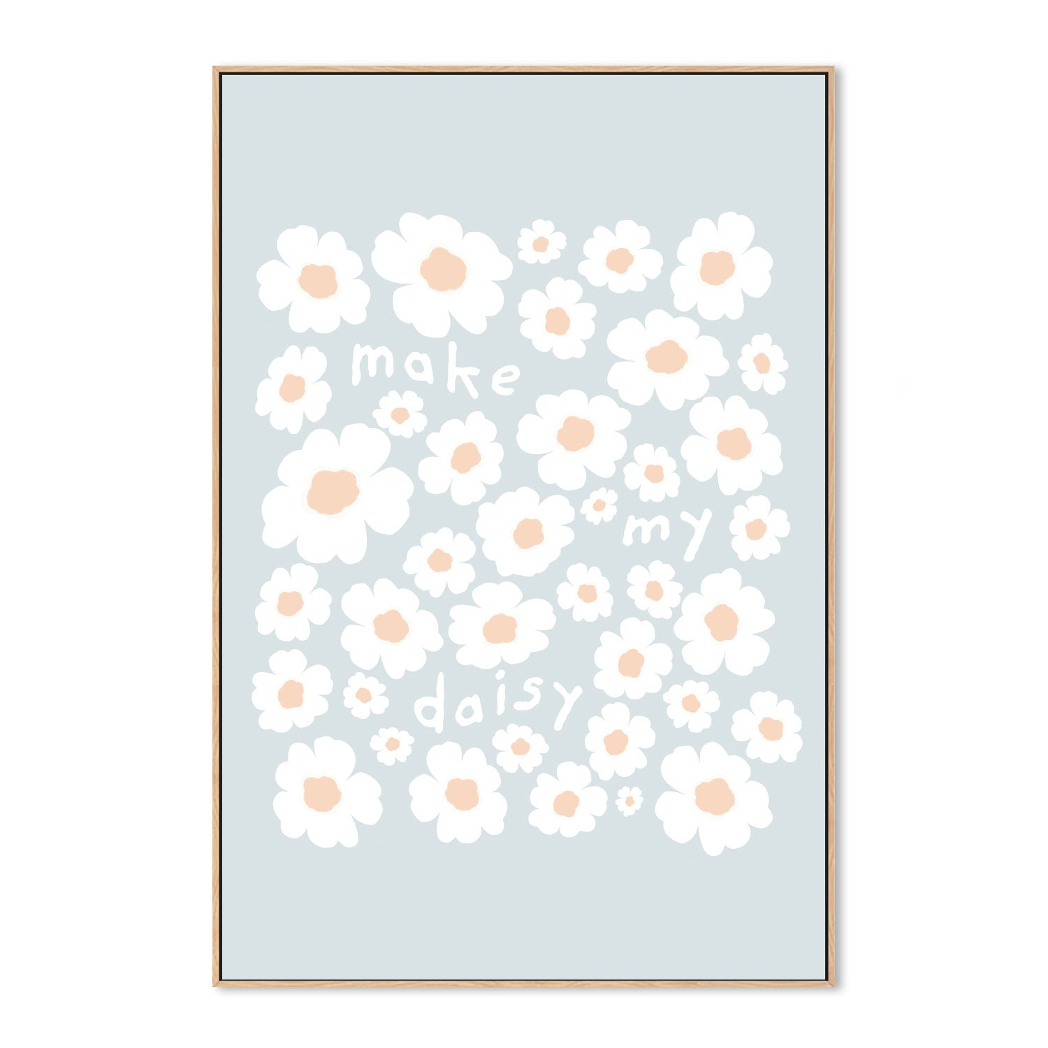wall-art-print-canvas-poster-framed-Make My Daisy , By Leah Straatsma-4