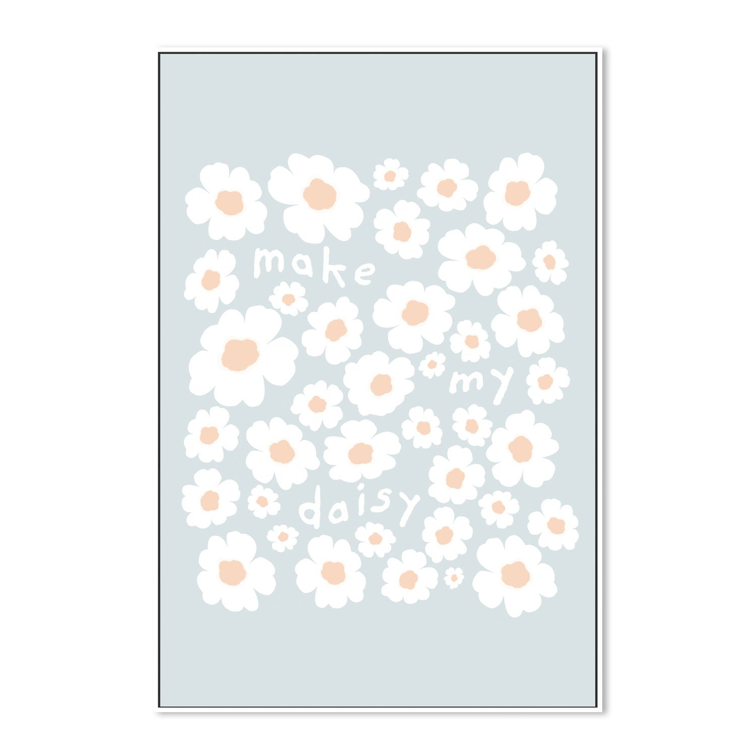 wall-art-print-canvas-poster-framed-Make My Daisy , By Leah Straatsma-5