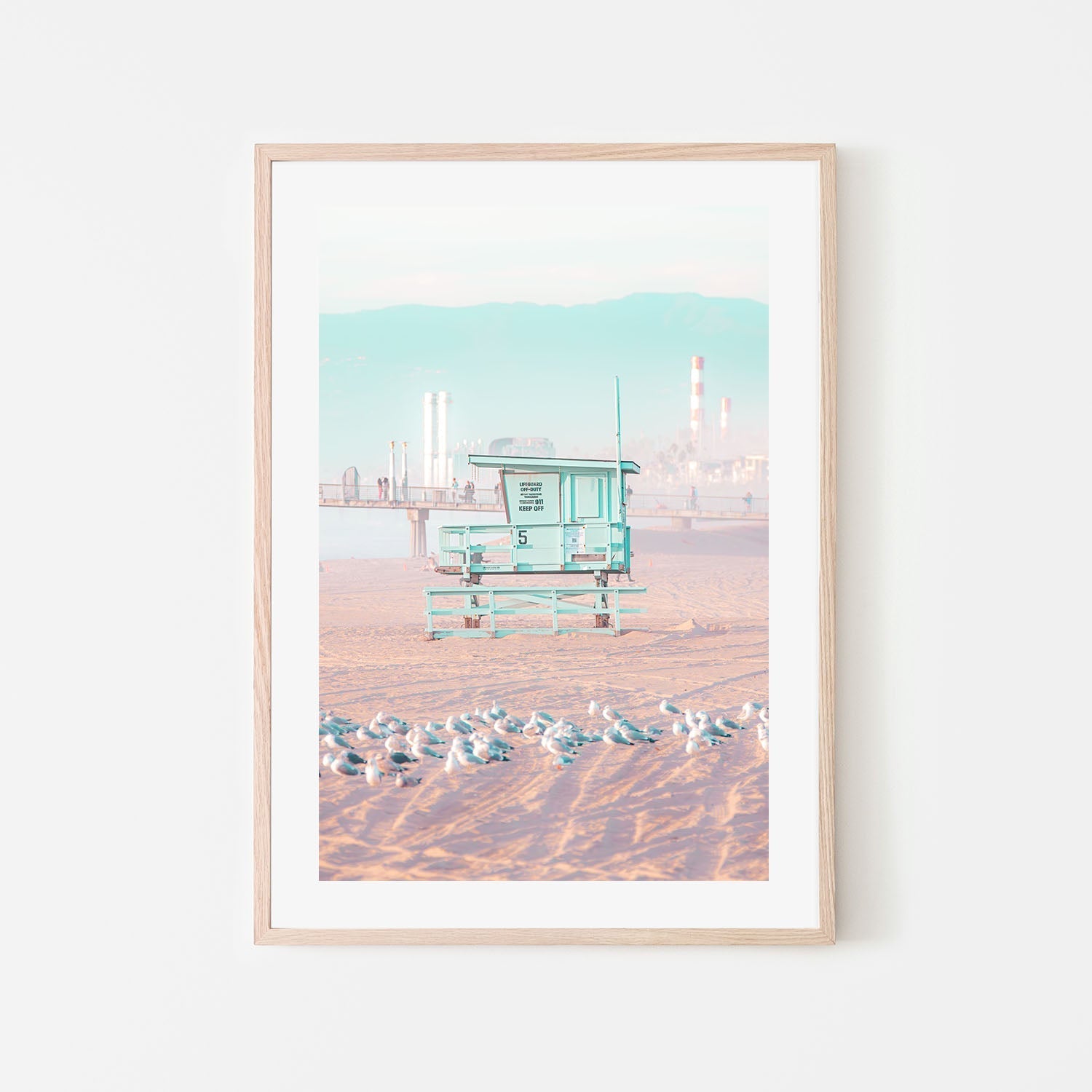 wall-art-print-canvas-poster-framed-Malibu Lookout , By Richard Podgurski-6