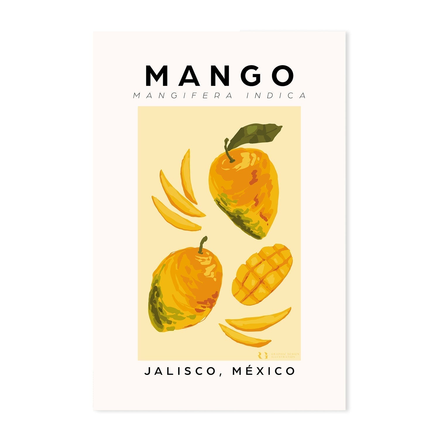wall-art-print-canvas-poster-framed-Mango-by-Rosalyn Gray-Gioia Wall Art