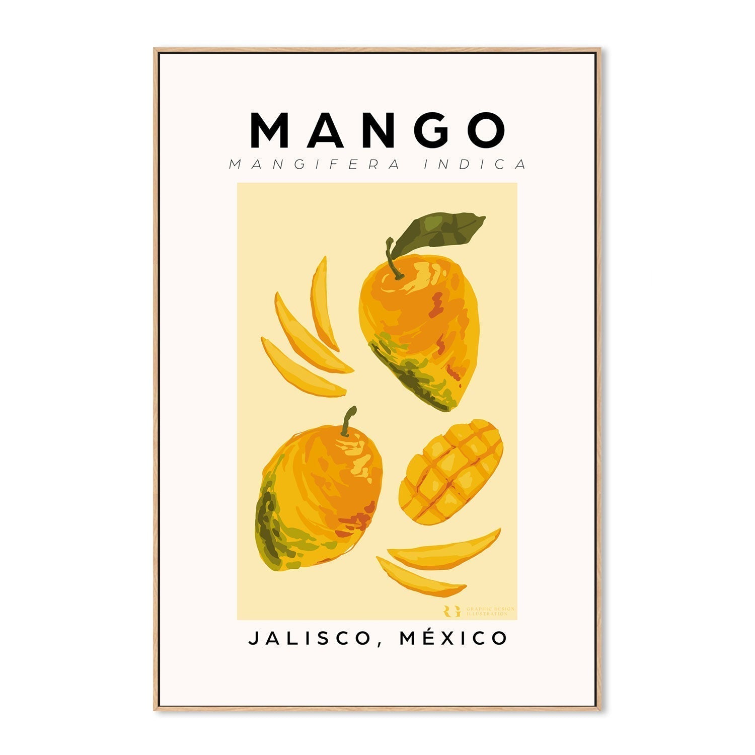 wall-art-print-canvas-poster-framed-Mango-by-Rosalyn Gray-Gioia Wall Art