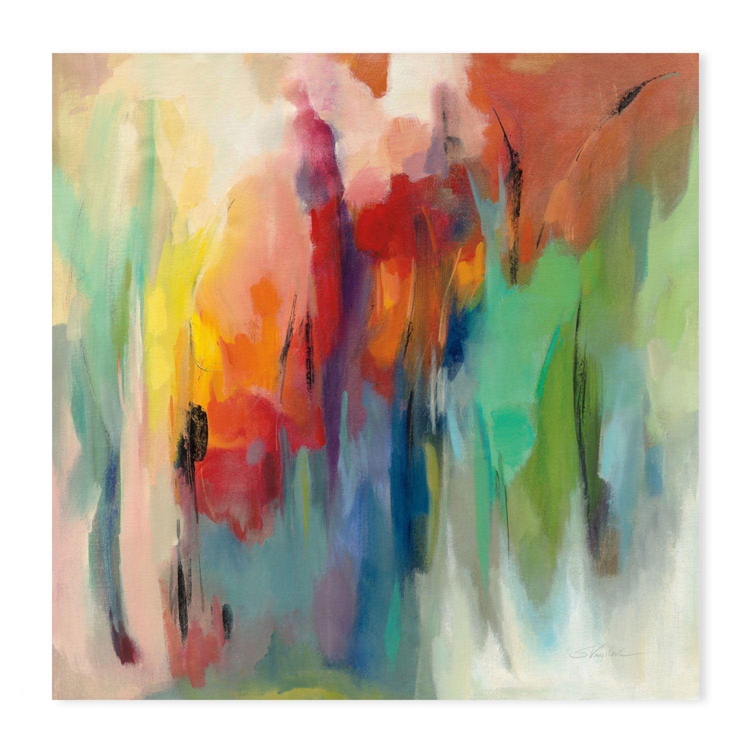 wall-art-print-canvas-poster-framed-March Rainbow-by-Silvia Vassileva-Gioia Wall Art