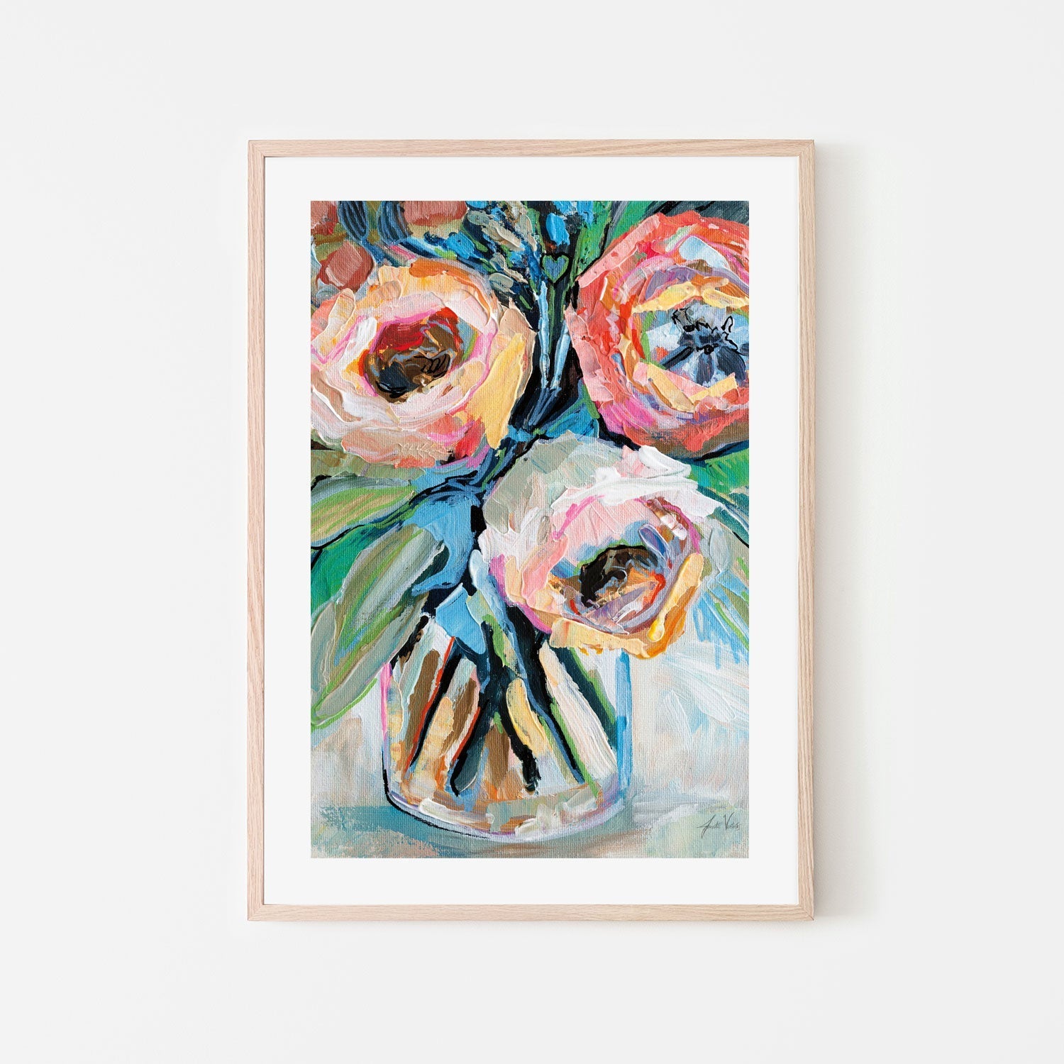 wall-art-print-canvas-poster-framed-Marias Bouquet , By Jeanette Vertentes-6
