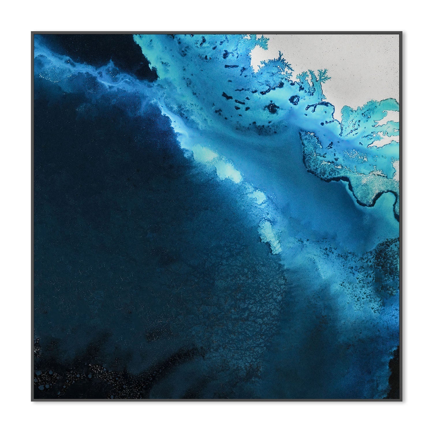 wall-art-print-canvas-poster-framed-Maritime Majesty Square, Style A , By Petra Meikle-3