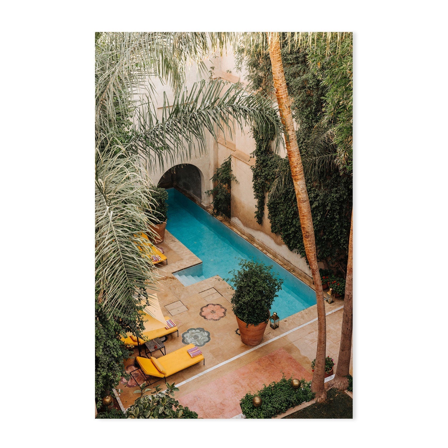 wall-art-print-canvas-poster-framed-Marrakech and Cote D'Azure, Set Of 2-by-Jovani Demetrie-Gioia Wall Art