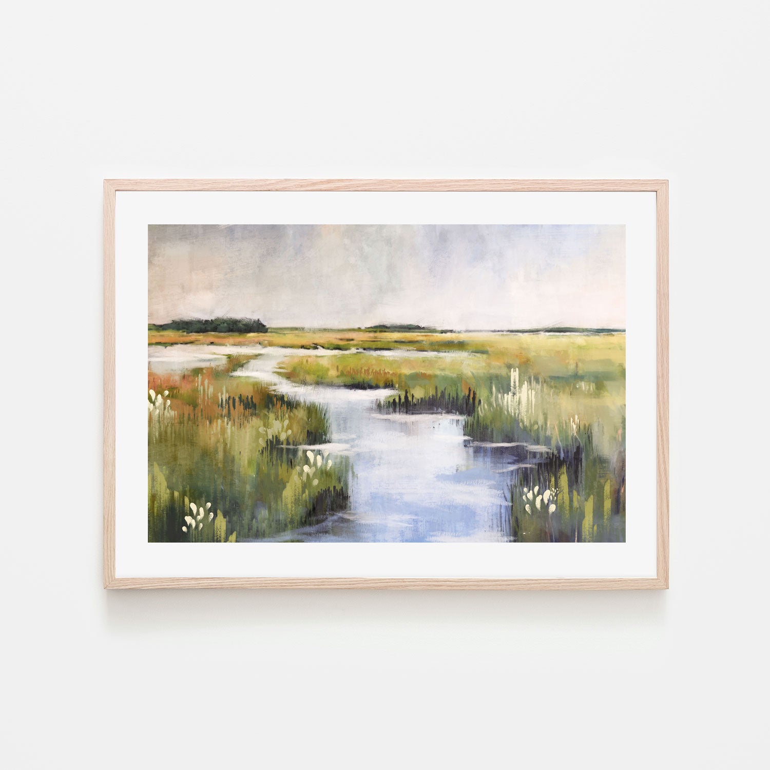 wall-art-print-canvas-poster-framed-Marshlands, Style B , By Nina Blue-6
