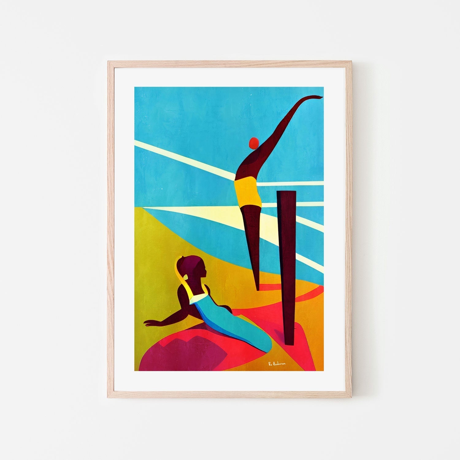 wall-art-print-canvas-poster-framed-Martinique, 1958 , By Bo Anderson-6