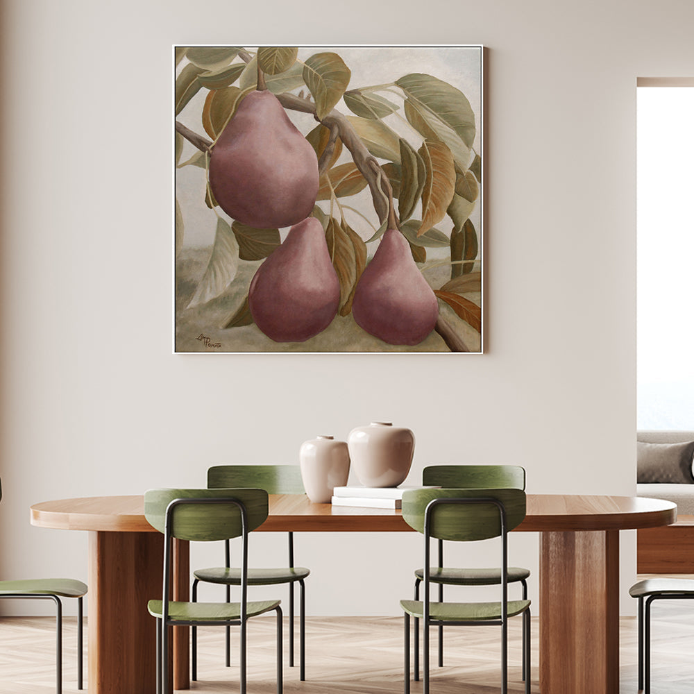 wall-art-print-canvas-poster-framed-Max Red Bartlett Pears , By Pictufy-2