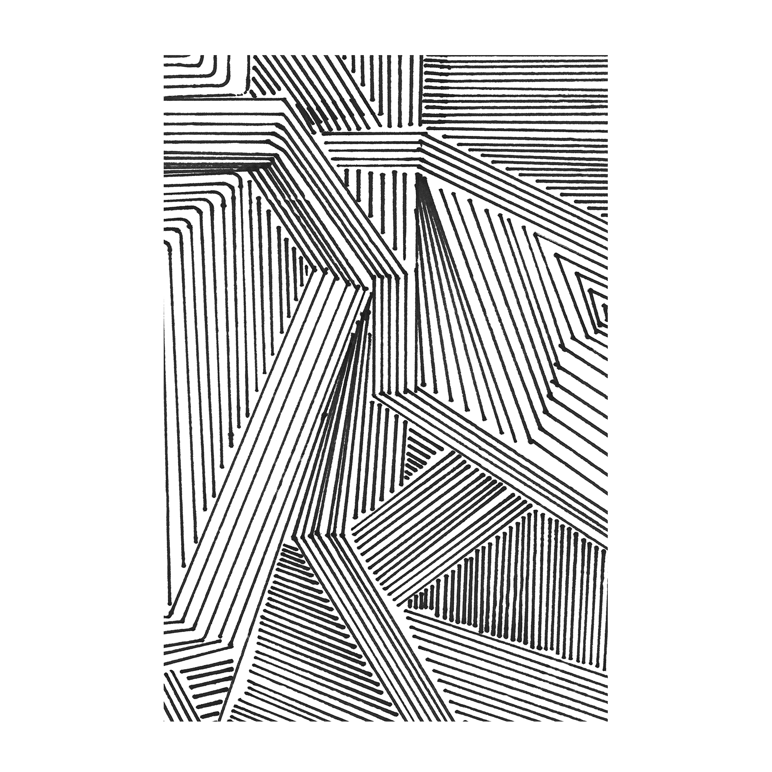 wall-art-print-canvas-poster-framed-Maze, Style A , By Aubrey-1