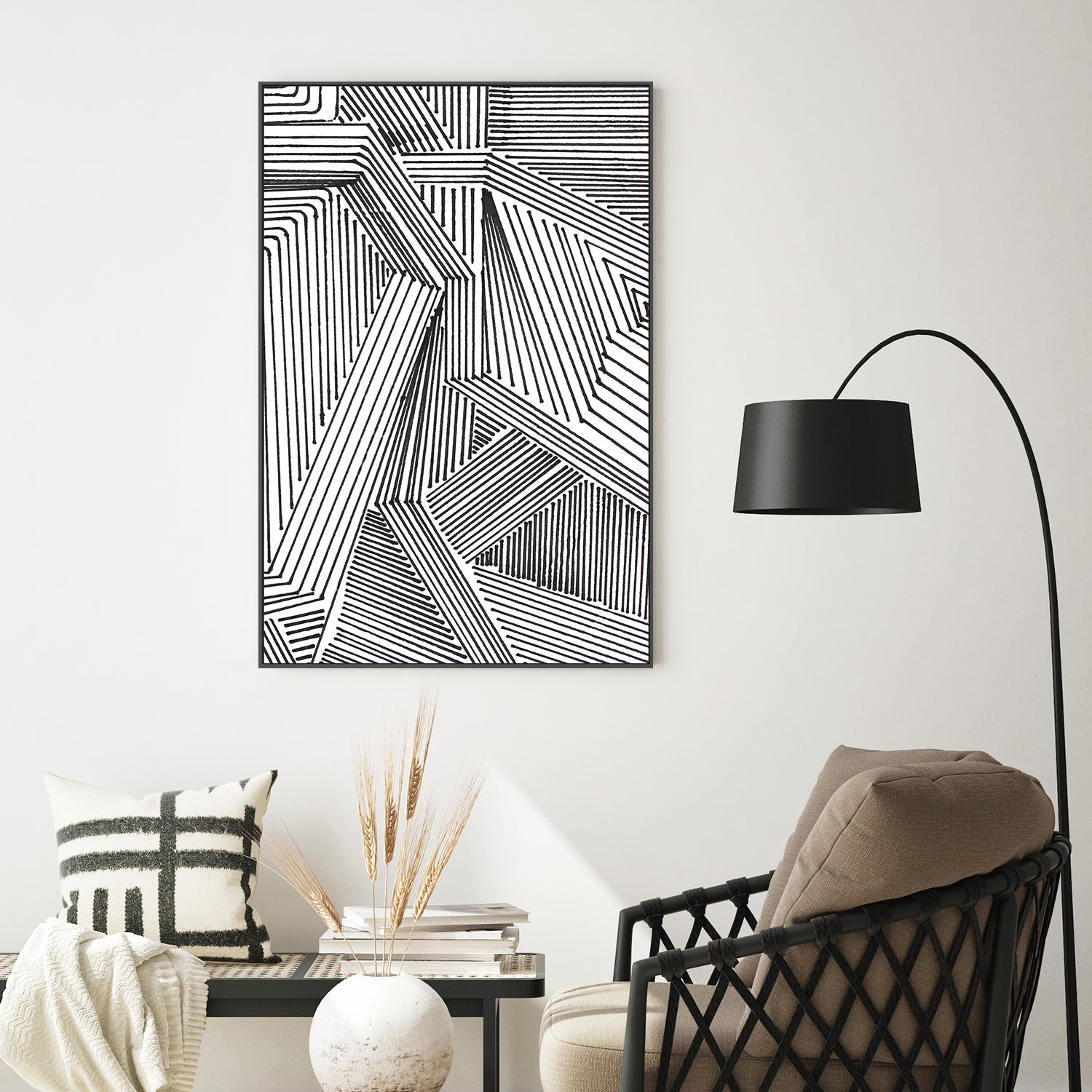 wall-art-print-canvas-poster-framed-Maze, Style A , By Aubrey-7
