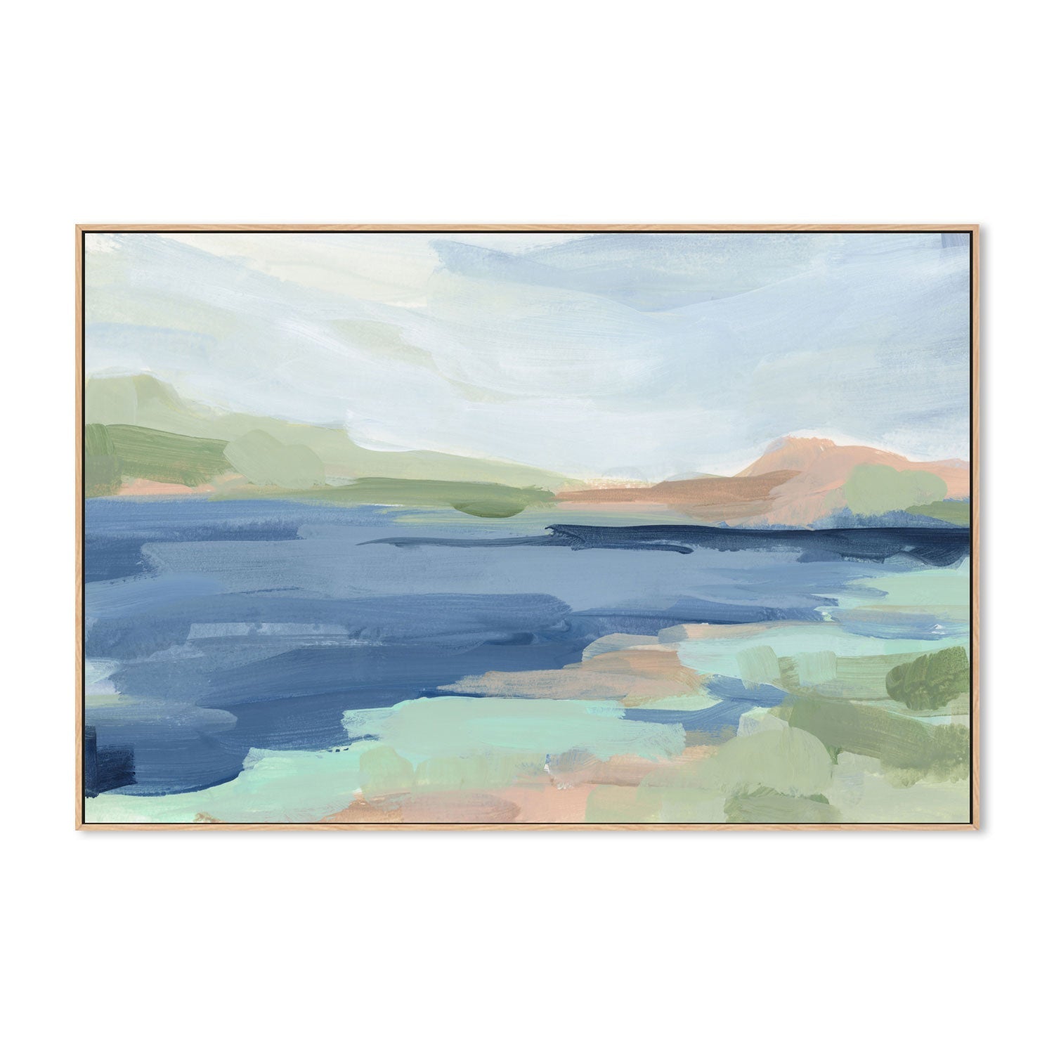 wall-art-print-canvas-poster-framed-Meadow In Motion, Style C , By Emily Wood-4