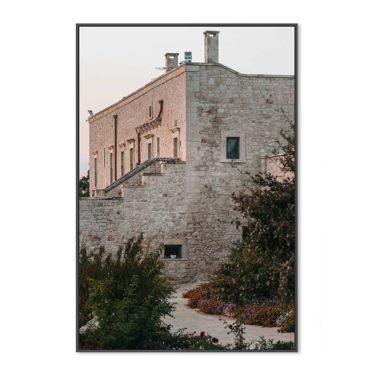 wall-art-print-canvas-poster-framed-Meandering Masseria, Puglia, Italy , By Leggera Studio-GIOIA-WALL-ART