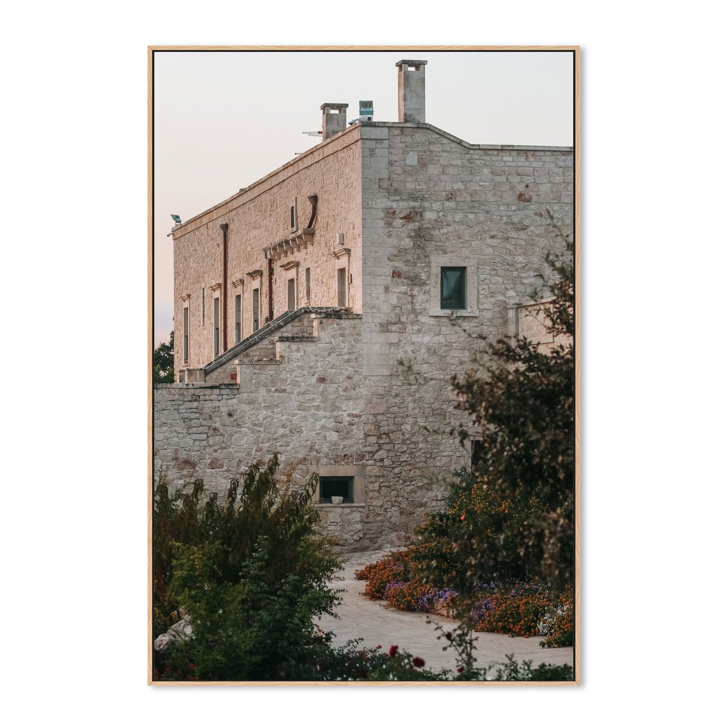 wall-art-print-canvas-poster-framed-Meandering Masseria, Puglia, Italy , By Leggera Studio-GIOIA-WALL-ART