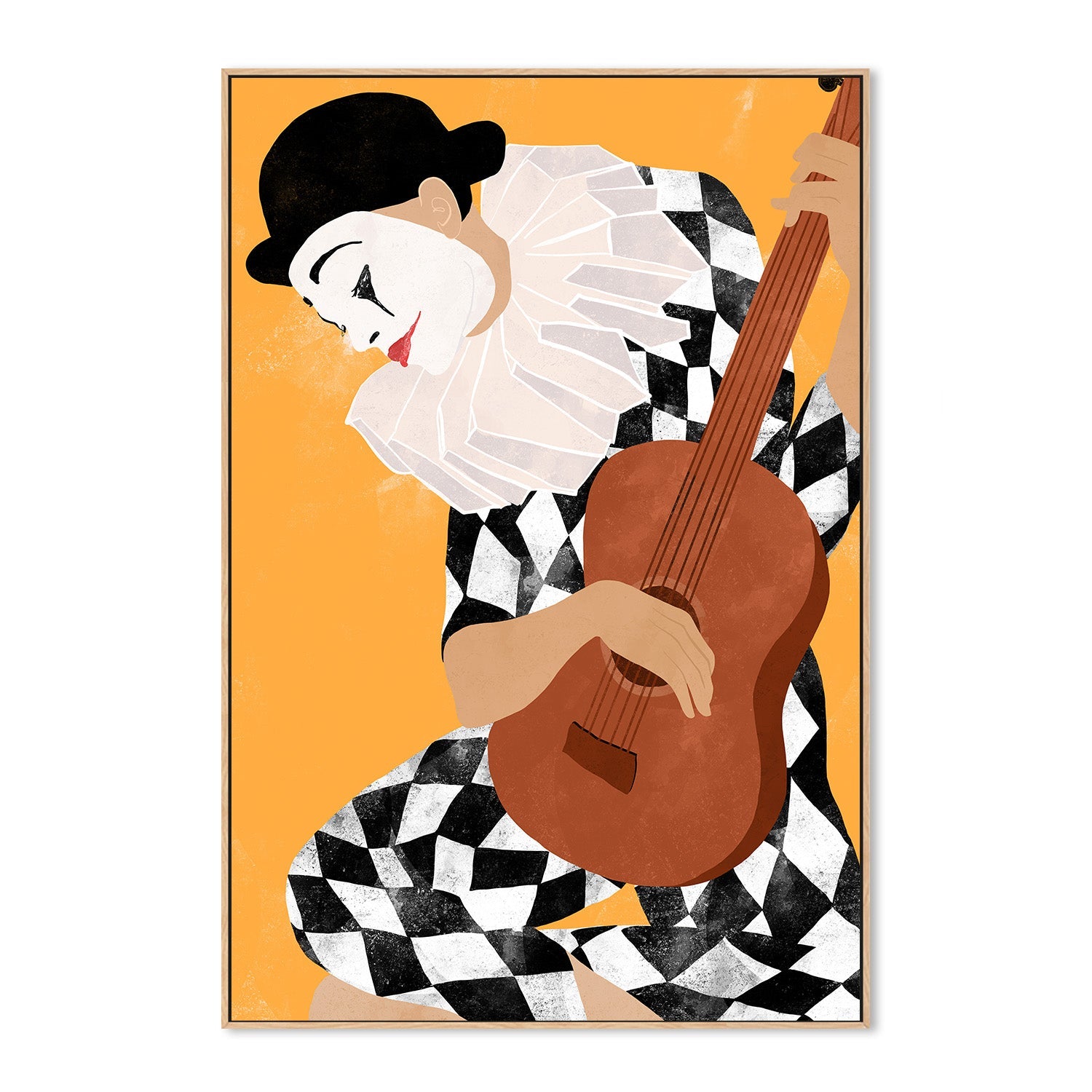 wall-art-print-canvas-poster-framed-Melancholy Melody-4