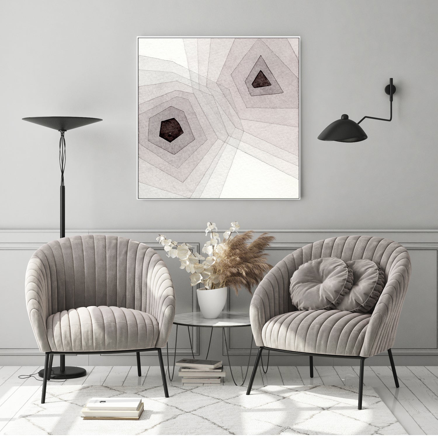 wall-art-print-canvas-poster-framed-Meld, Style A-7
