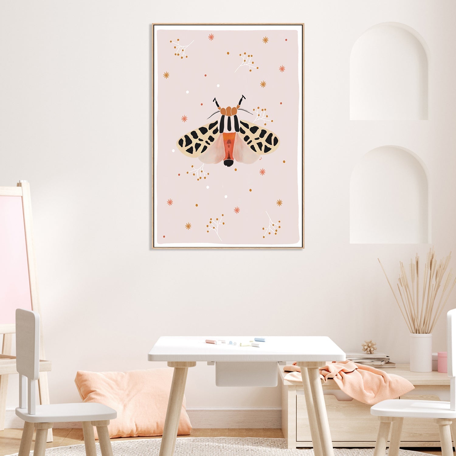 wall-art-print-canvas-poster-framed-Mexican Tiger Moth , By Menina Lisboa-2