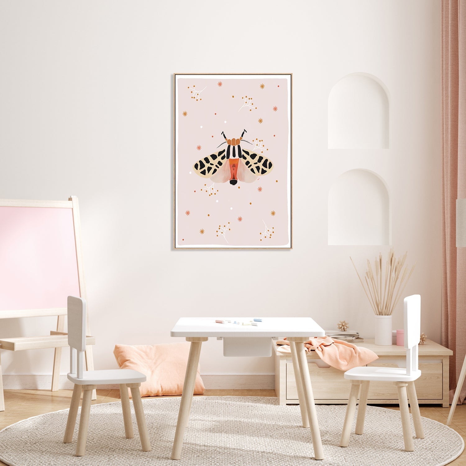 wall-art-print-canvas-poster-framed-Mexican Tiger Moth , By Menina Lisboa-7