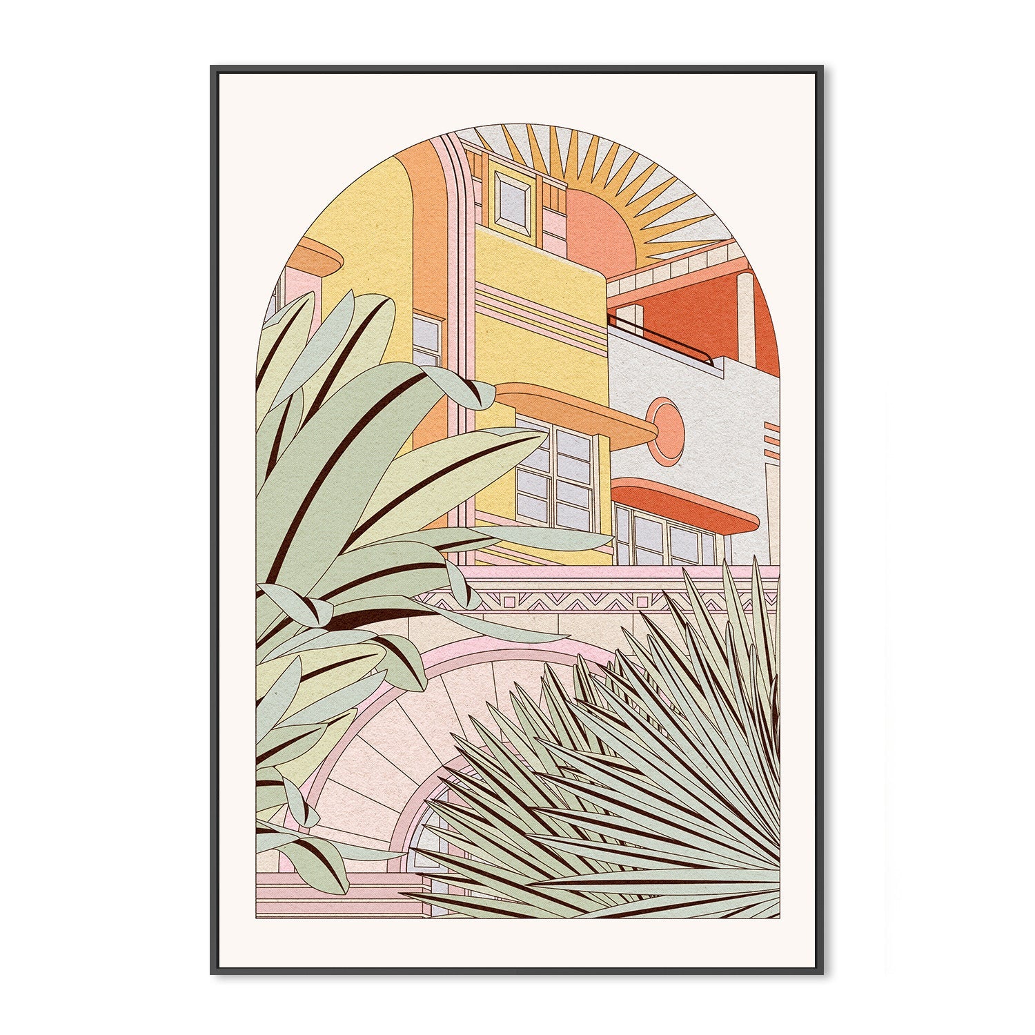 wall-art-print-canvas-poster-framed-Miami-3