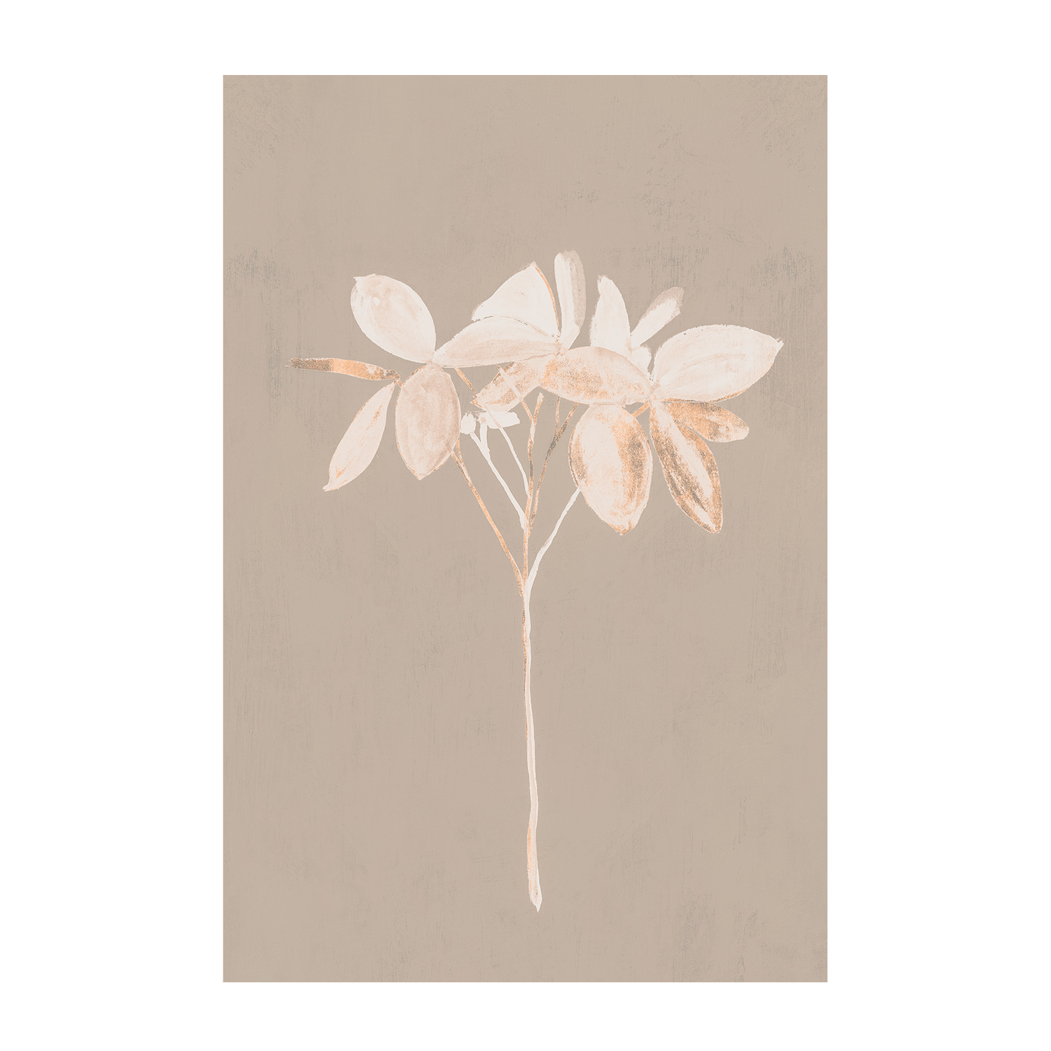 wall-art-print-canvas-poster-framed-Midnight Afterglow, Mocha Tone , By Flora B-1