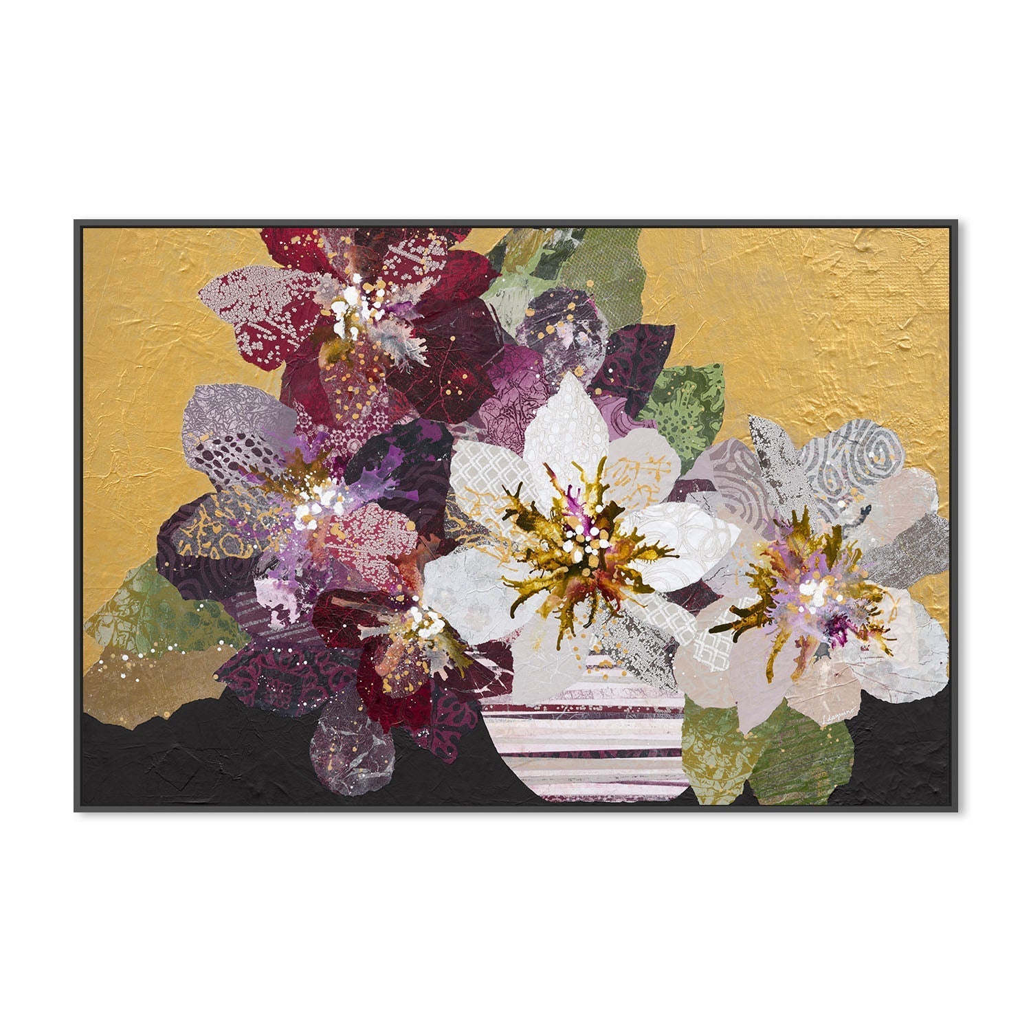 wall-art-print-canvas-poster-framed-Midnight Rendevouz , By Leanne Daquino-3