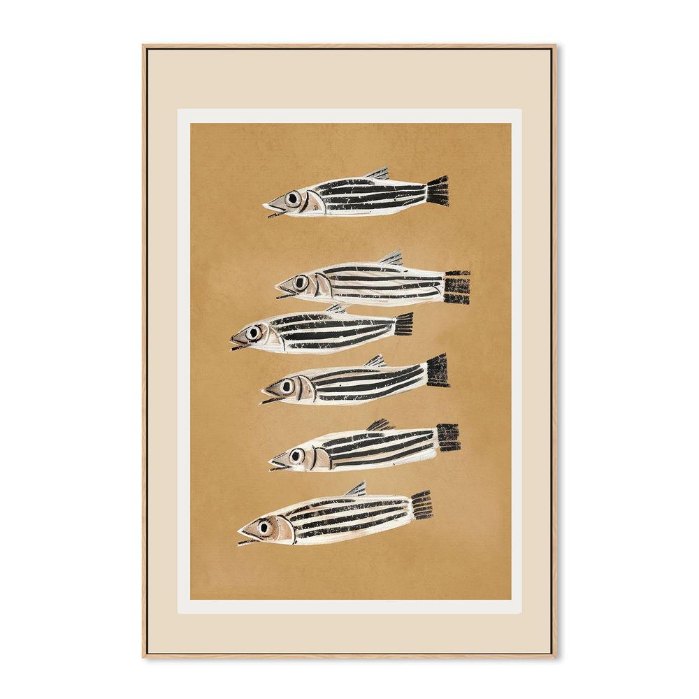 wall-art-print-canvas-poster-framed-Minimal Fish Study-4