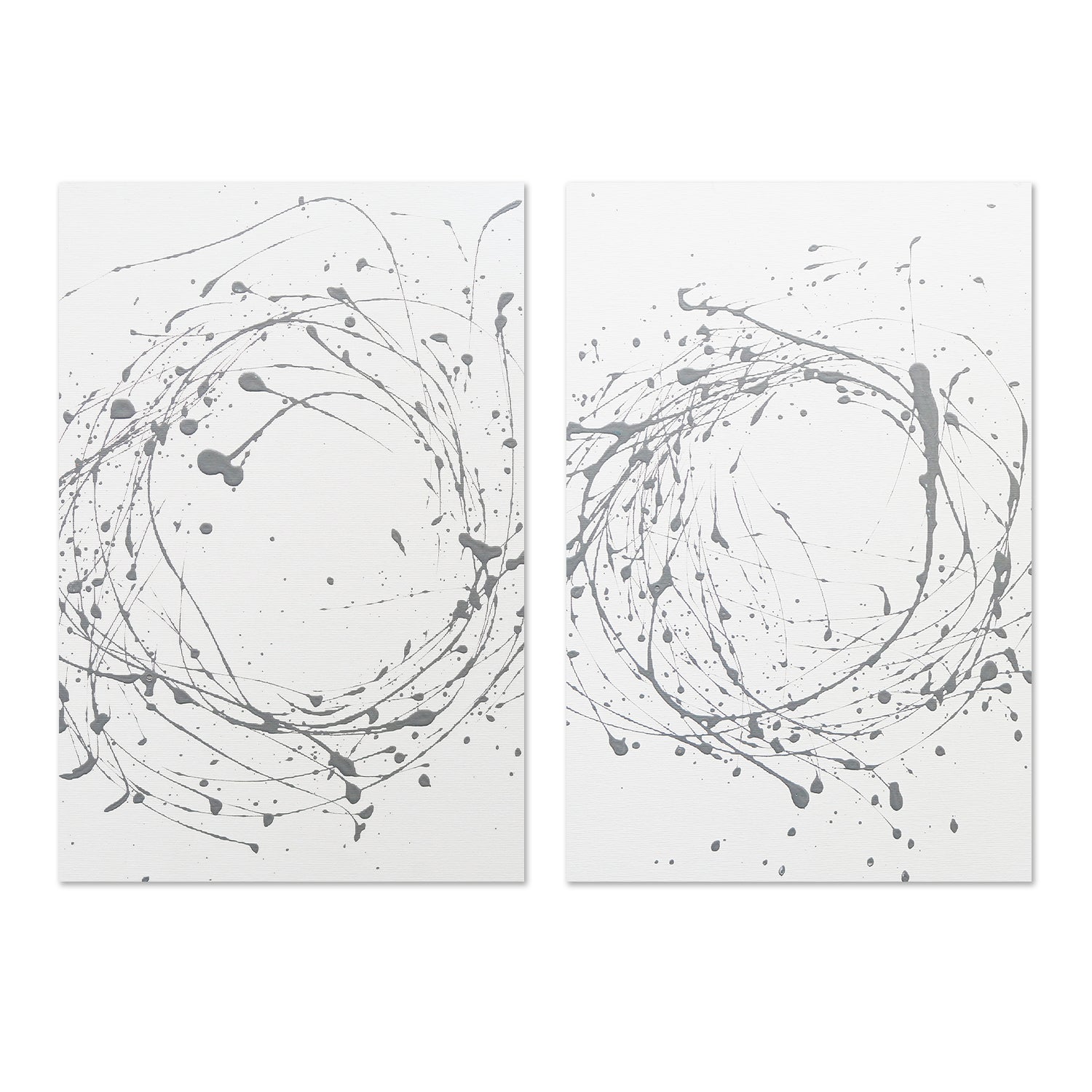 wall-art-print-canvas-poster-framed-Minimalism, Style C, Set of 2-by-Moments By Charlie-Gioia Wall Art