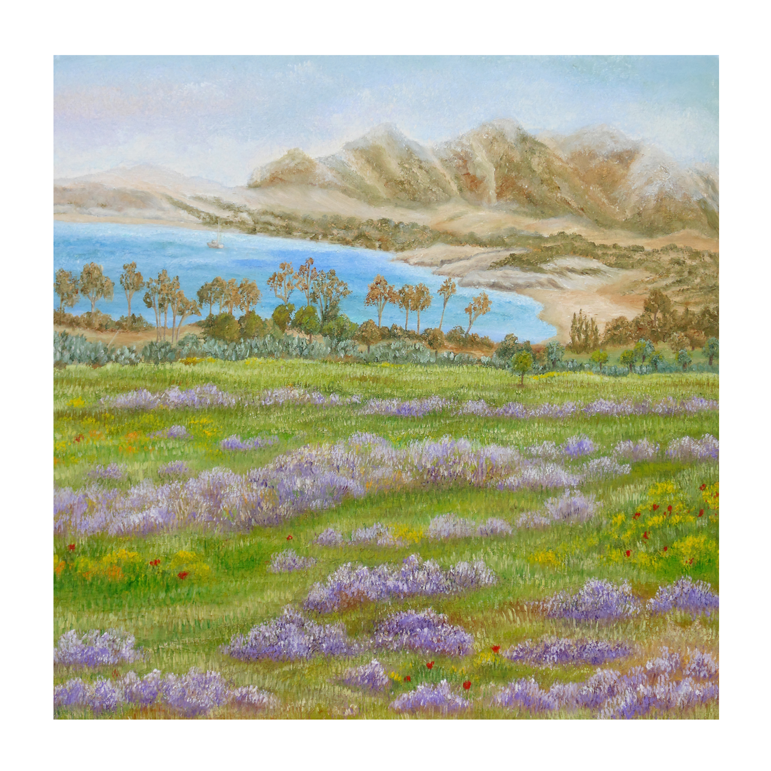 wall-art-print-canvas-poster-framed-Misty Beach , By Angeles M. Pomata-1