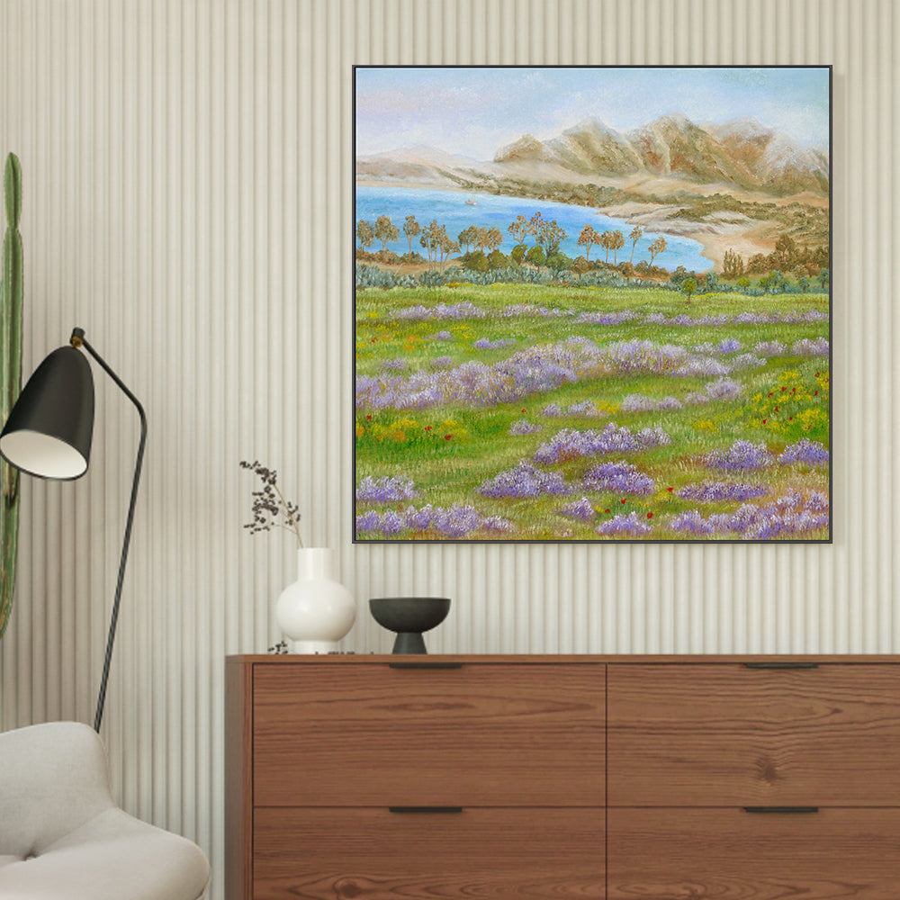 wall-art-print-canvas-poster-framed-Misty Beach , By Angeles M. Pomata-2