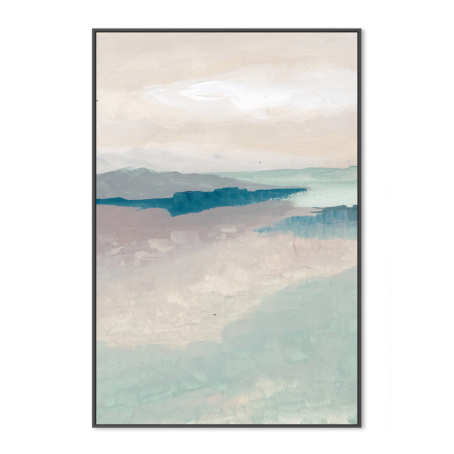 wall-art-print-canvas-poster-framed-Misty, Style B , By Nikita Jariwala-3