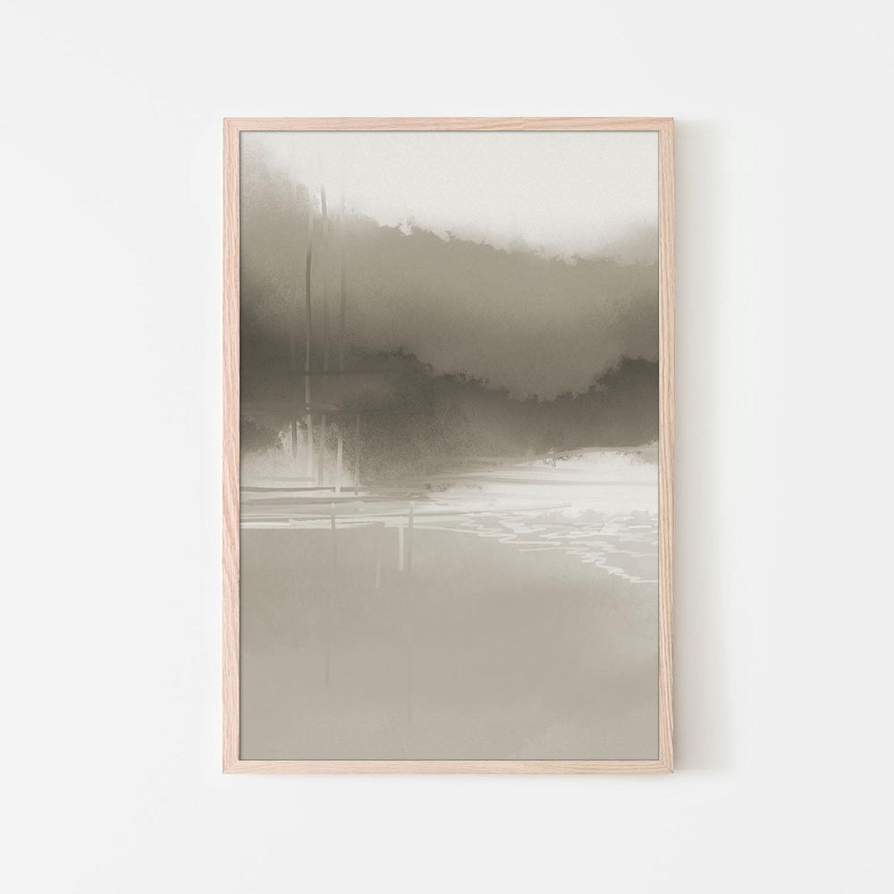 wall-art-print-canvas-poster-framed-Misty Water Reflections-6