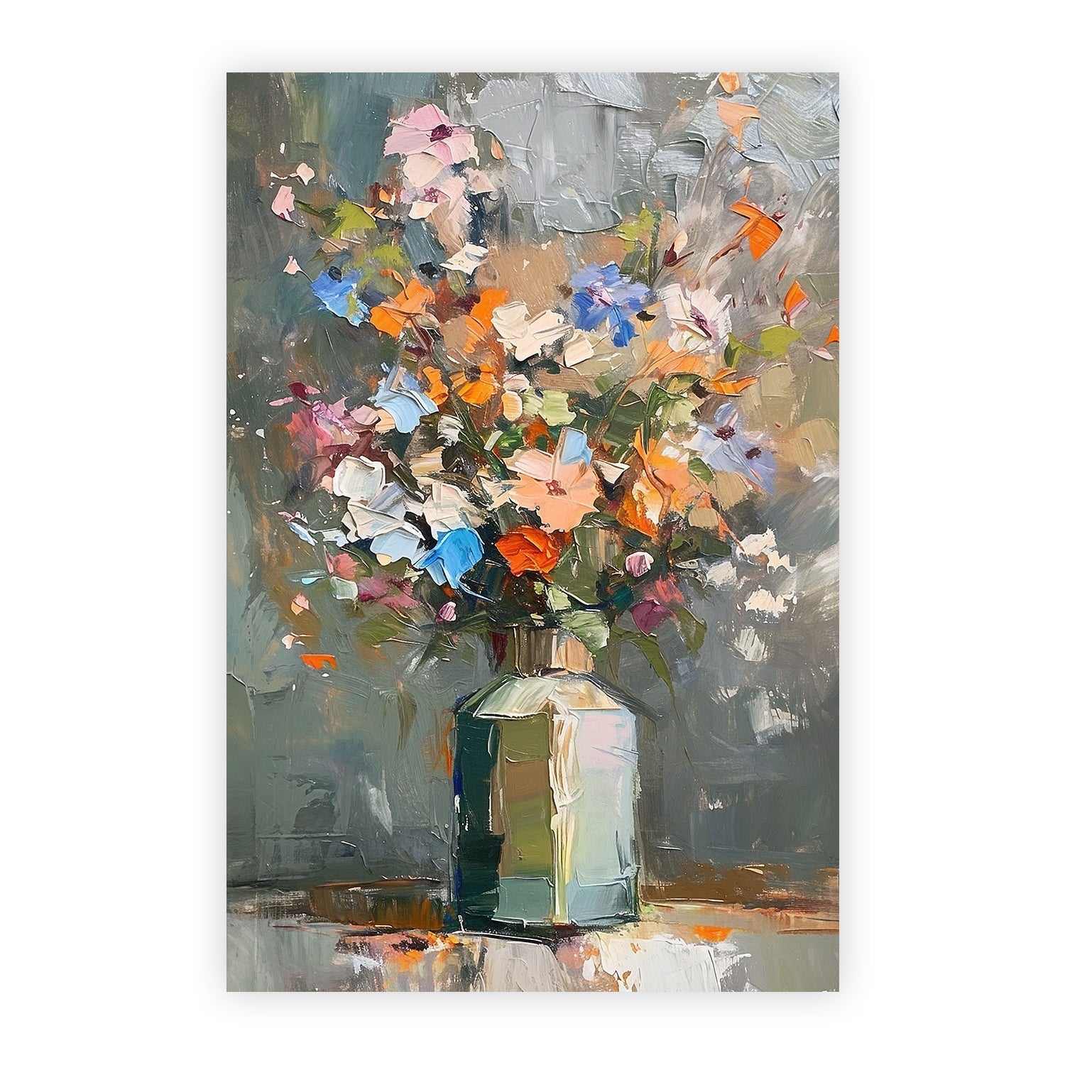 wall-art-print-canvas-poster-framed-Mixed Bouquet , By Accent Art Studio-1