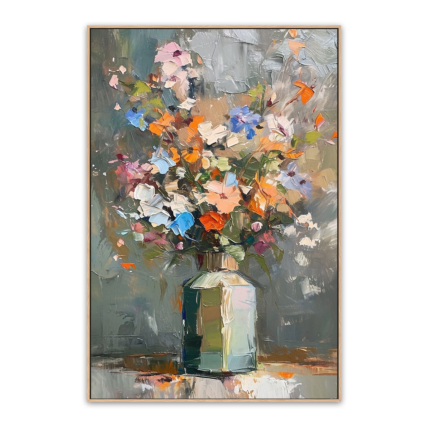 wall-art-print-canvas-poster-framed-Mixed Bouquet , By Accent Art Studio-4