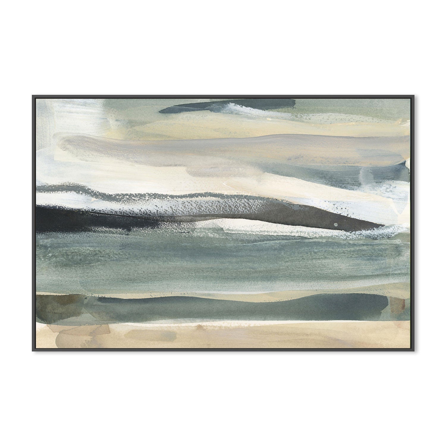 wall-art-print-canvas-poster-framed-Mixed Emotions, Style F-by-Emily Wood-Gioia Wall Art