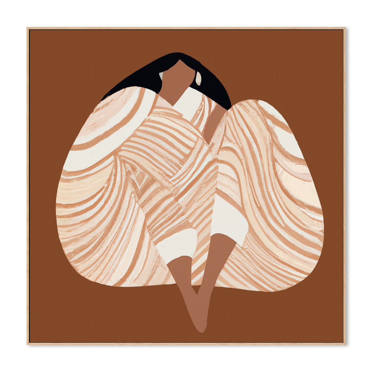 wall-art-print-canvas-poster-framed-Mocha Cloud , By Stacey Williams-4