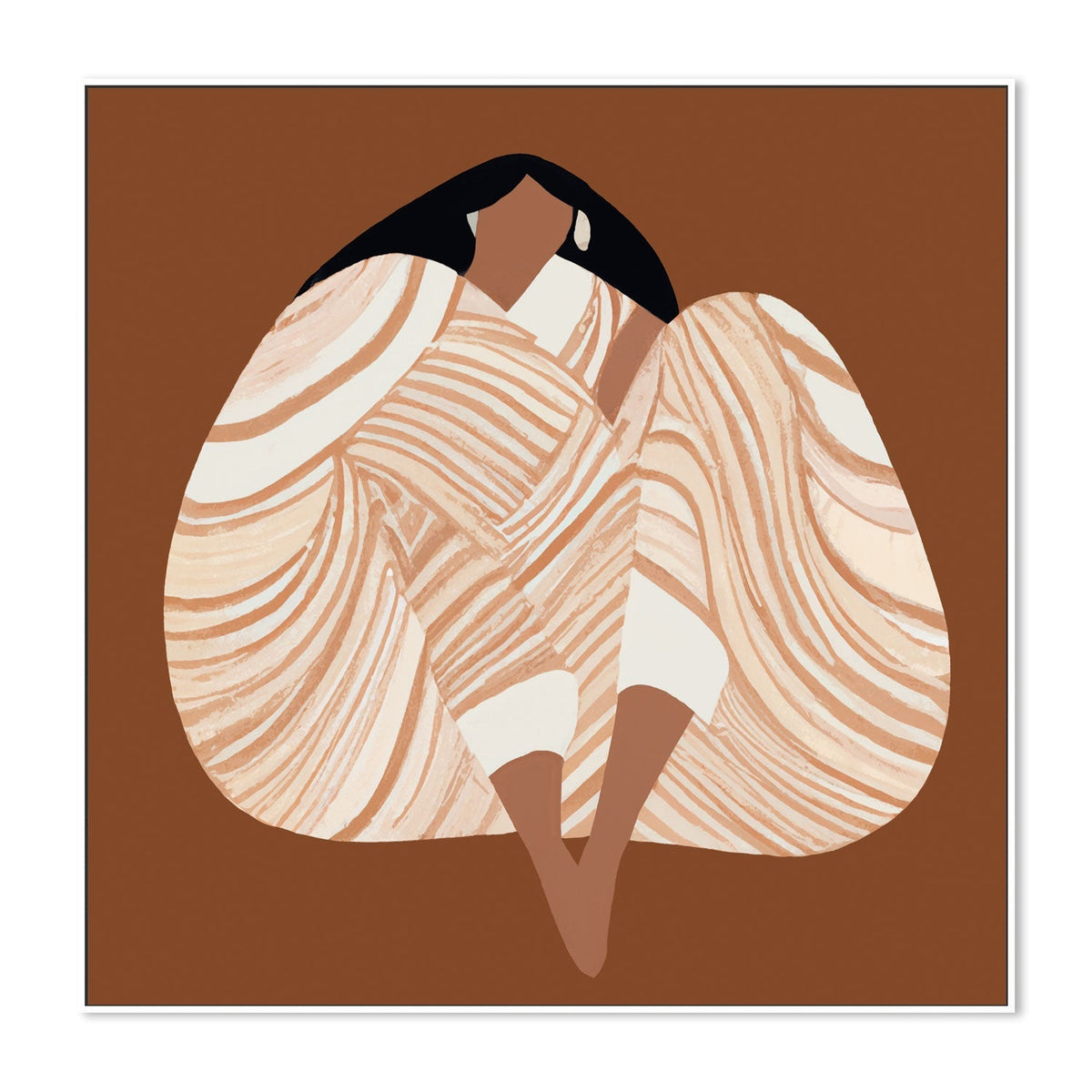 wall-art-print-canvas-poster-framed-Mocha Cloud , By Stacey Williams-5