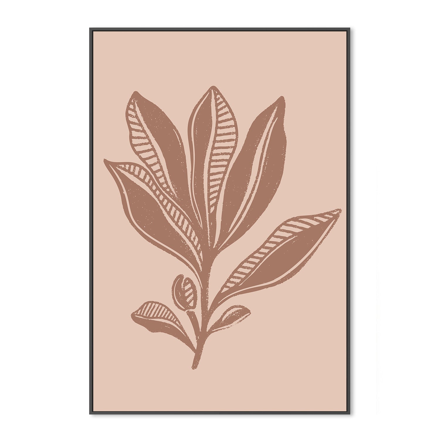 wall-art-print-canvas-poster-framed-Mocha Foliage , By Nikita Jariwala-3