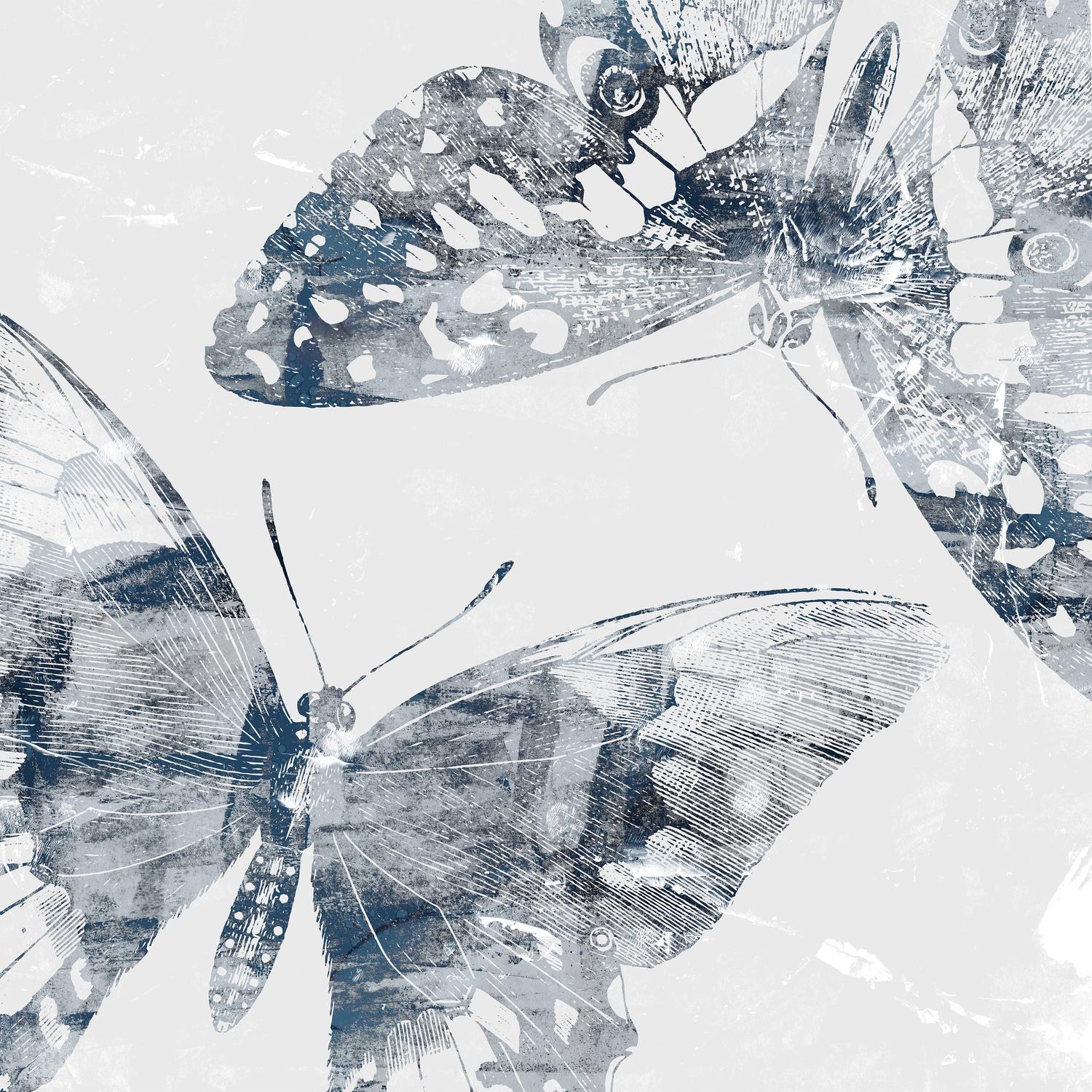 wall-art-print-canvas-poster-framed-Modern Butterflies, Style C-1