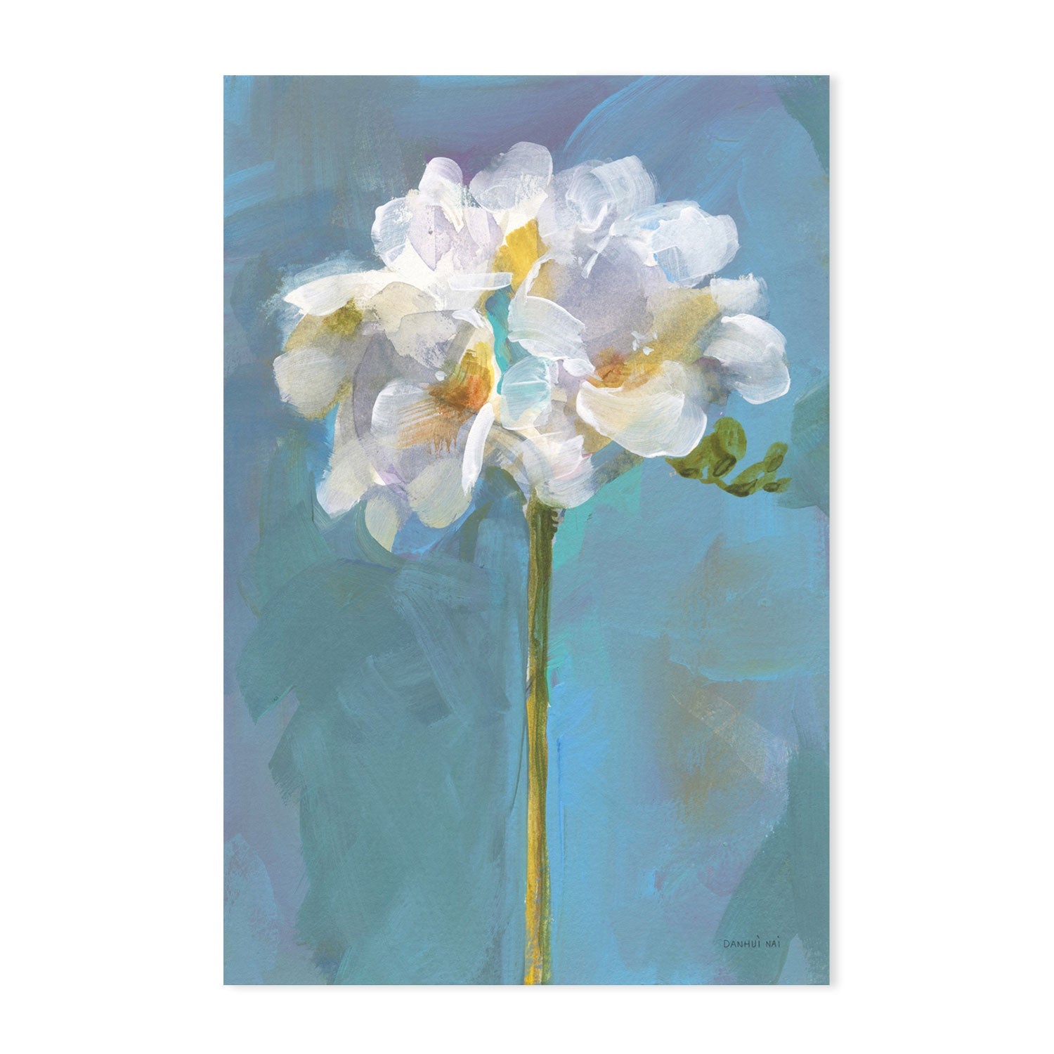 wall-art-print-canvas-poster-framed-Modern Floral, Style D-by-Danhui Nai-Gioia Wall Art