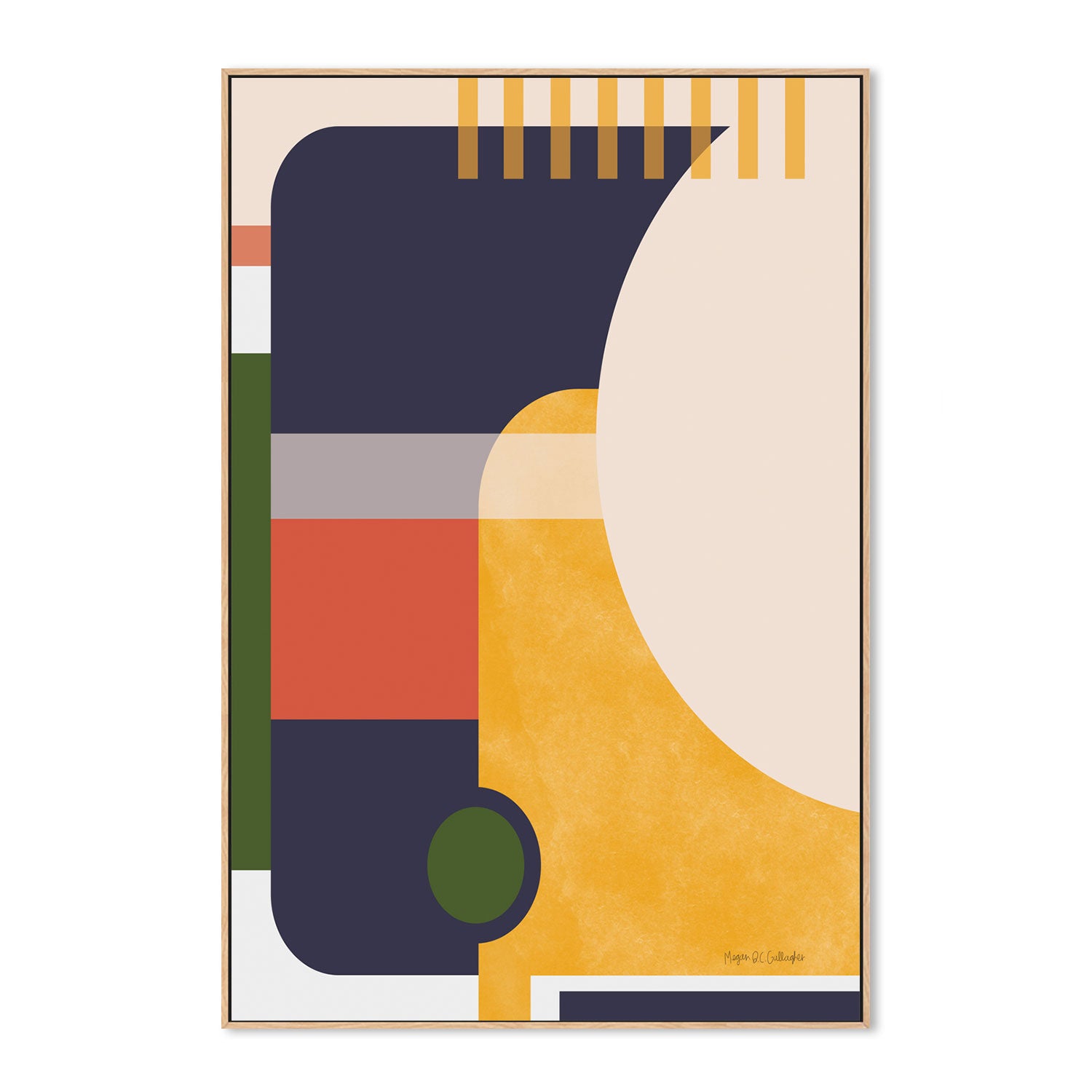 wall-art-print-canvas-poster-framed-Modern Glam, Style A , By Pamela Munger-GIOIA-WALL-ART