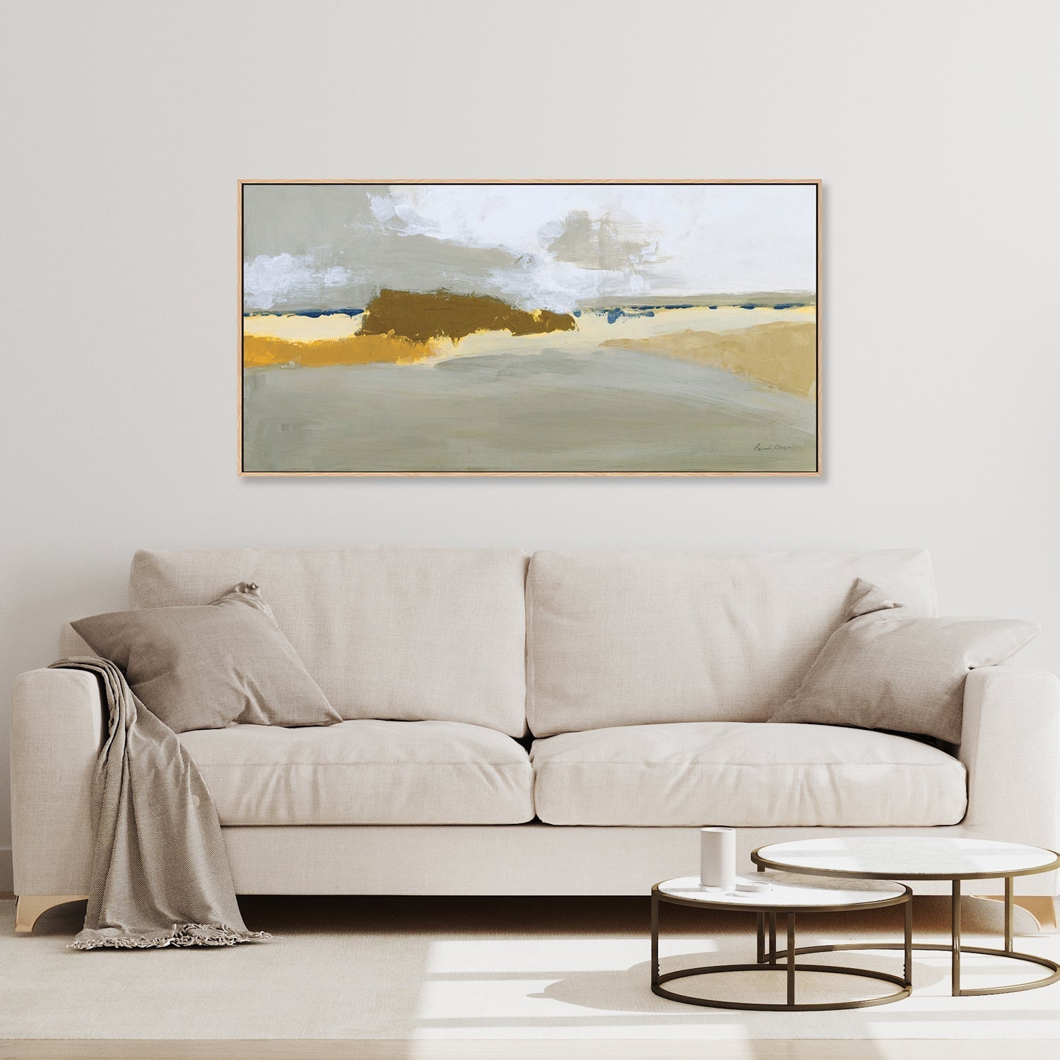 wall-art-print-canvas-poster-framed-Modern Gold-by-Pamela Munger-Gioia Wall Art